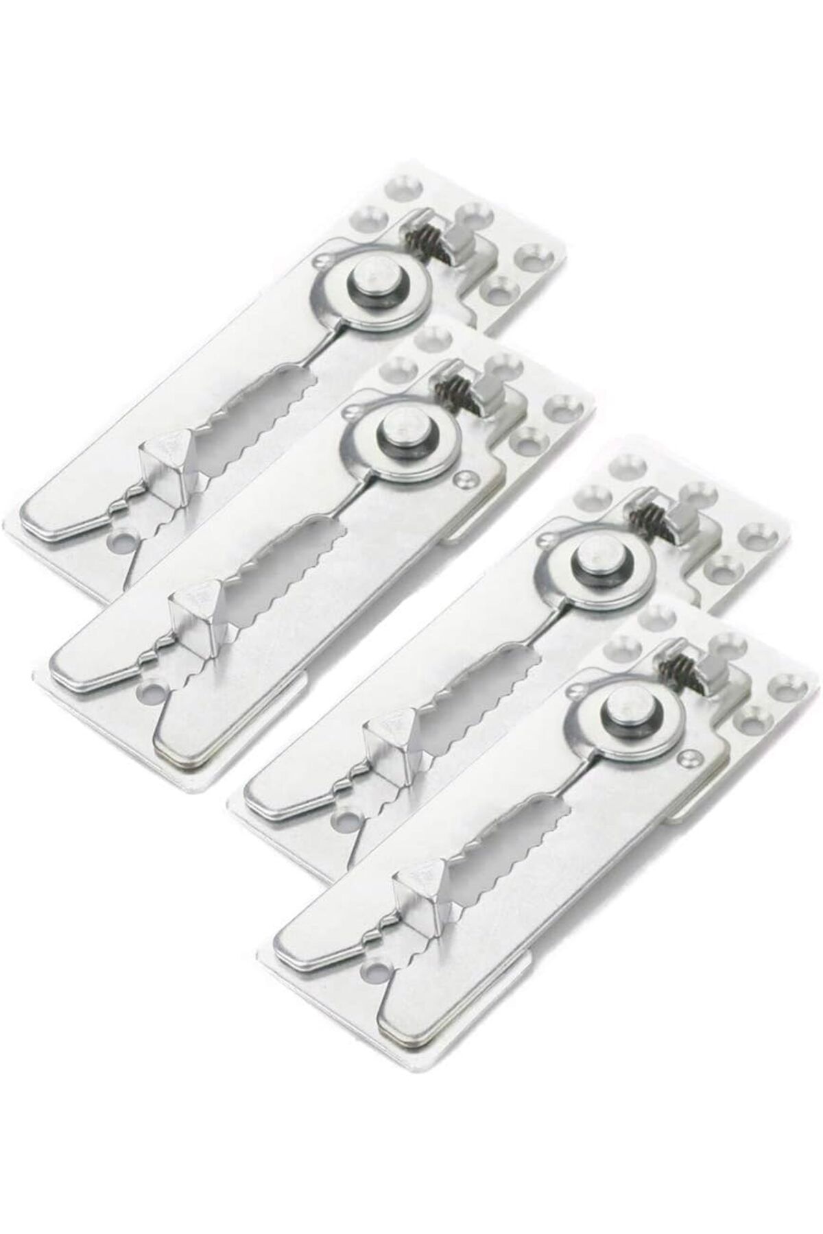 Generic-XICEN 4 Pack Sofa Snap Sectional Couch Connector with Screws, Sofa Connector Bracket with Hardware 1