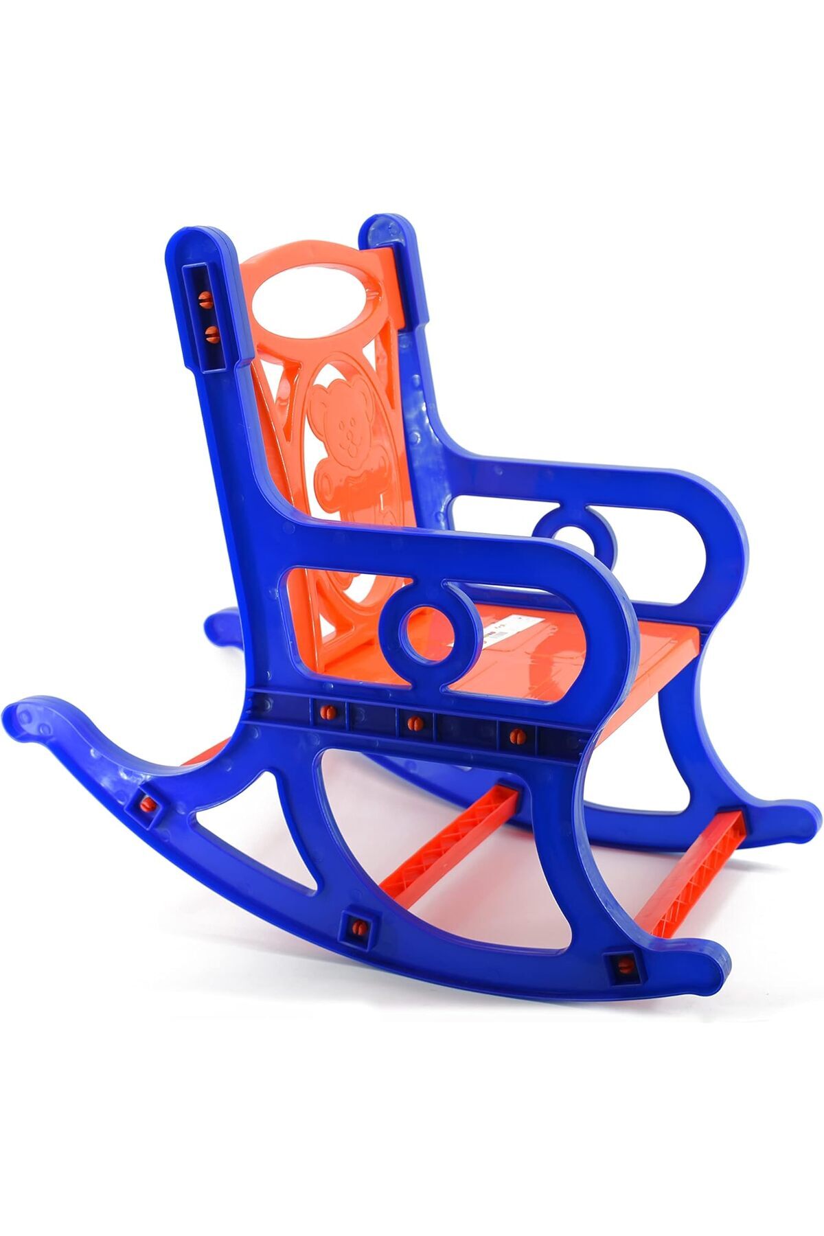 Generic-Rocking Chair (Blue/Orange) 2