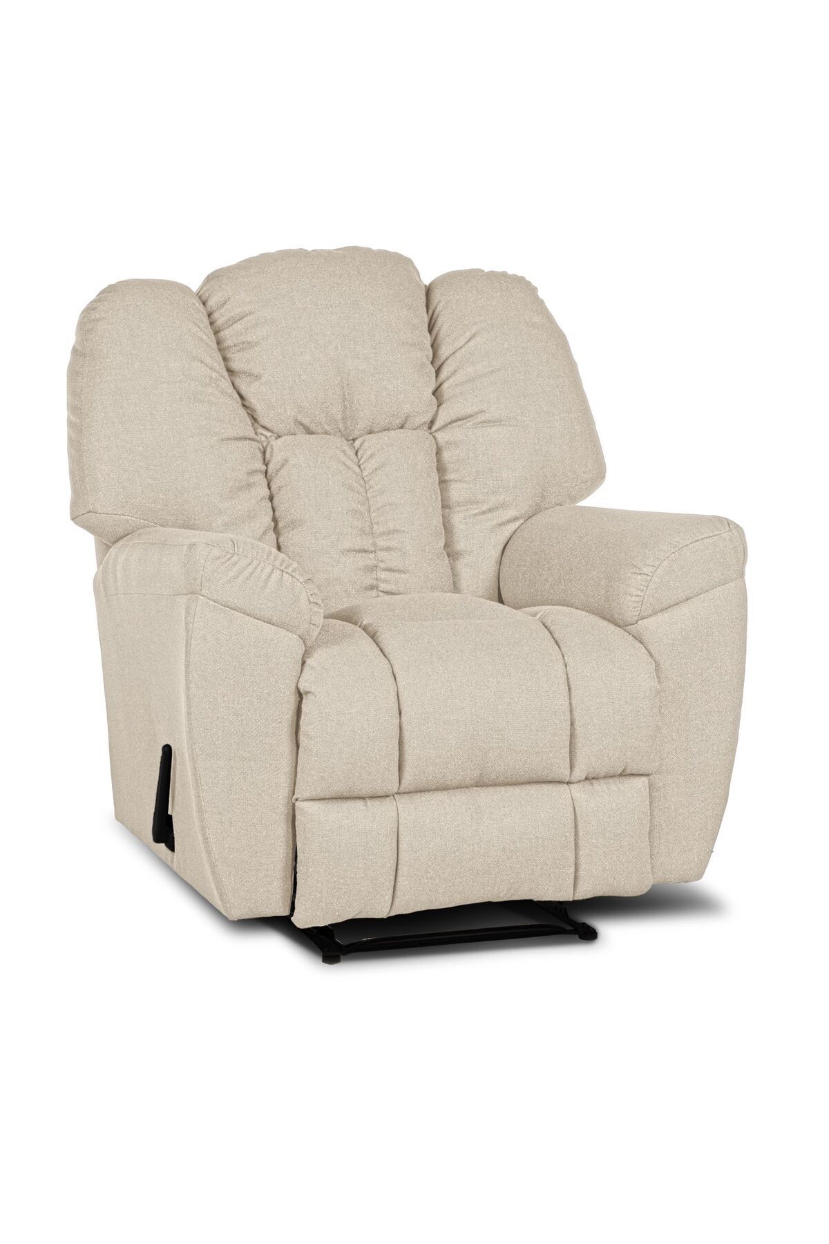 Lazy Vibes-Canvas Recliner Chair | Modern Rocking Chair in Luxury Linen Fabric 3