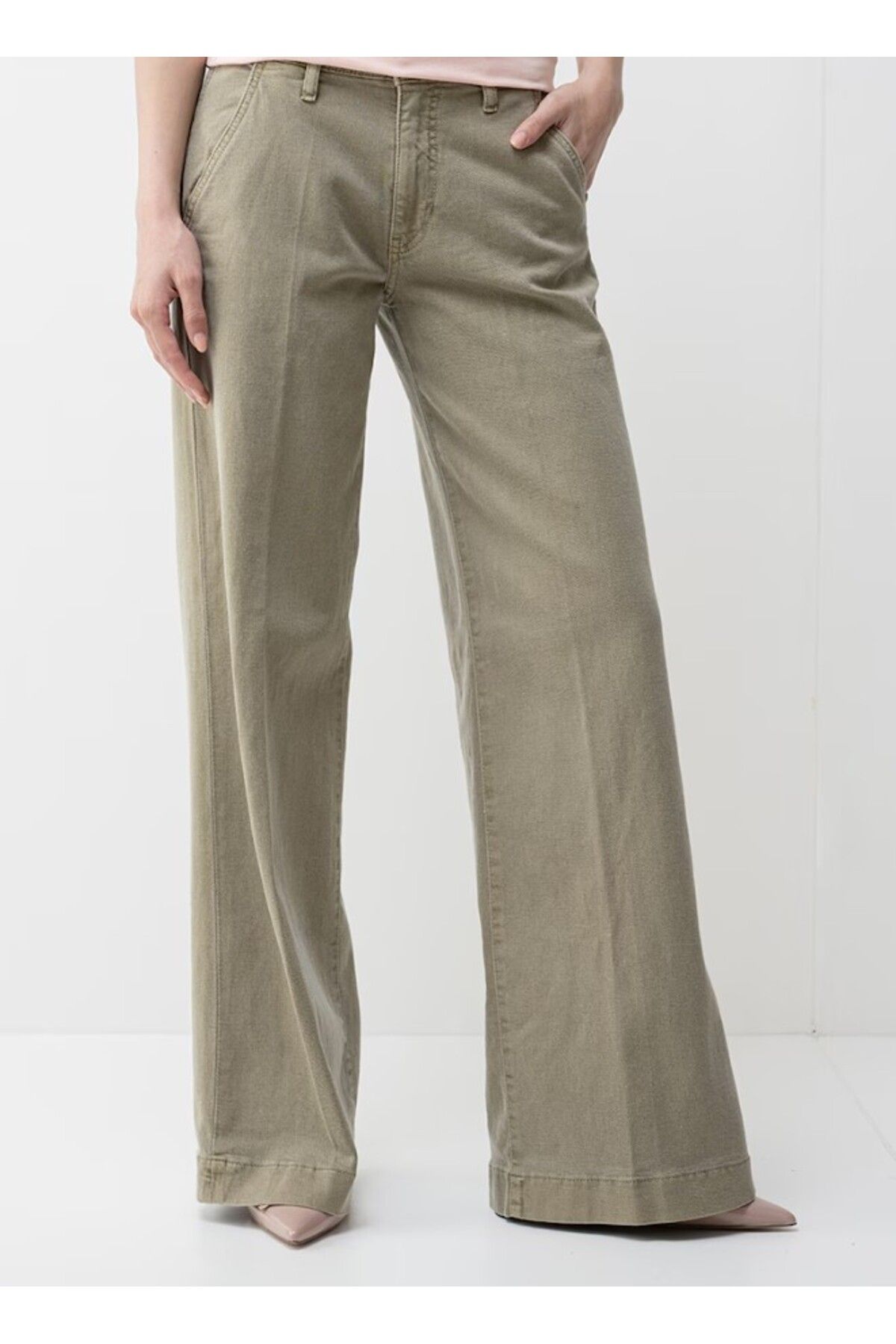 Guess Pantolon Yeşil