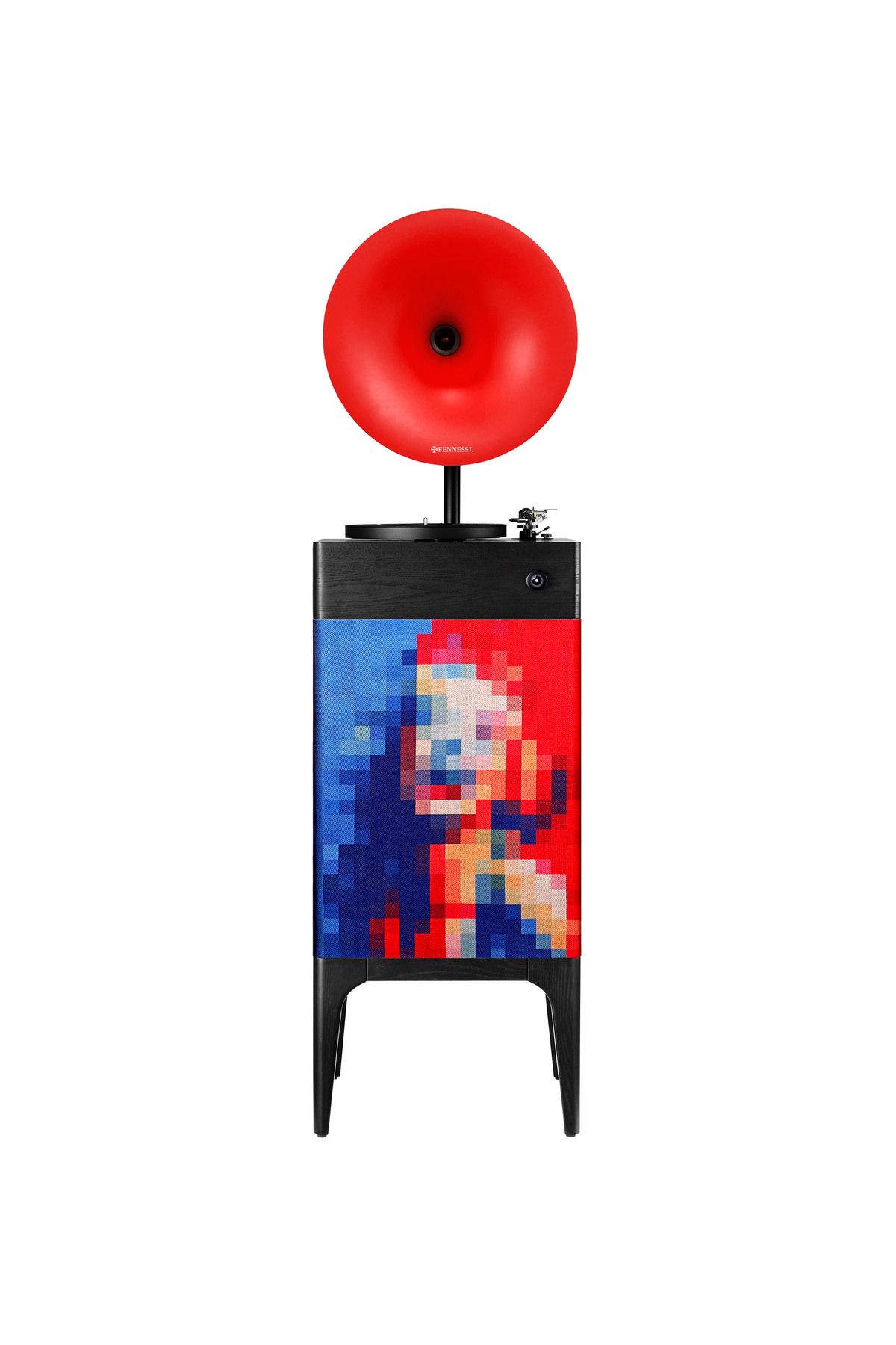 Fennessy i5 Bluetooth Hoparlörlü 110W Hi-Fi Retro Pikap Plakçalar Turntable, Marilyn Monroe