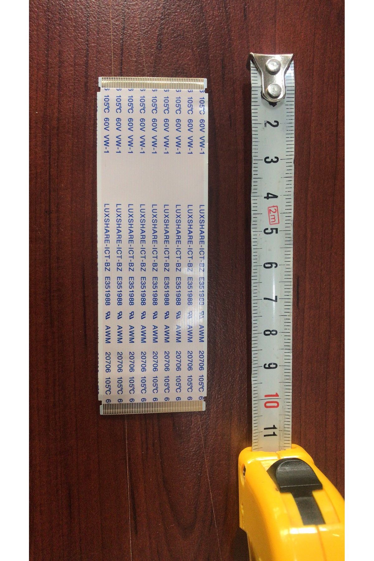 swilex AWM 20706 T-CON ANAKART 10 CM FLEXİ KABLO 60 PIN 105C 60V VW-1 E351988