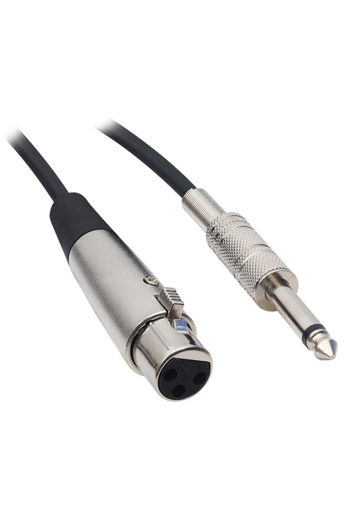 swilex HAZIR 5 METRE MİKROFON ARA KABLOSU (6.3MM GİTAR ERKEK - XLR DİŞİ)