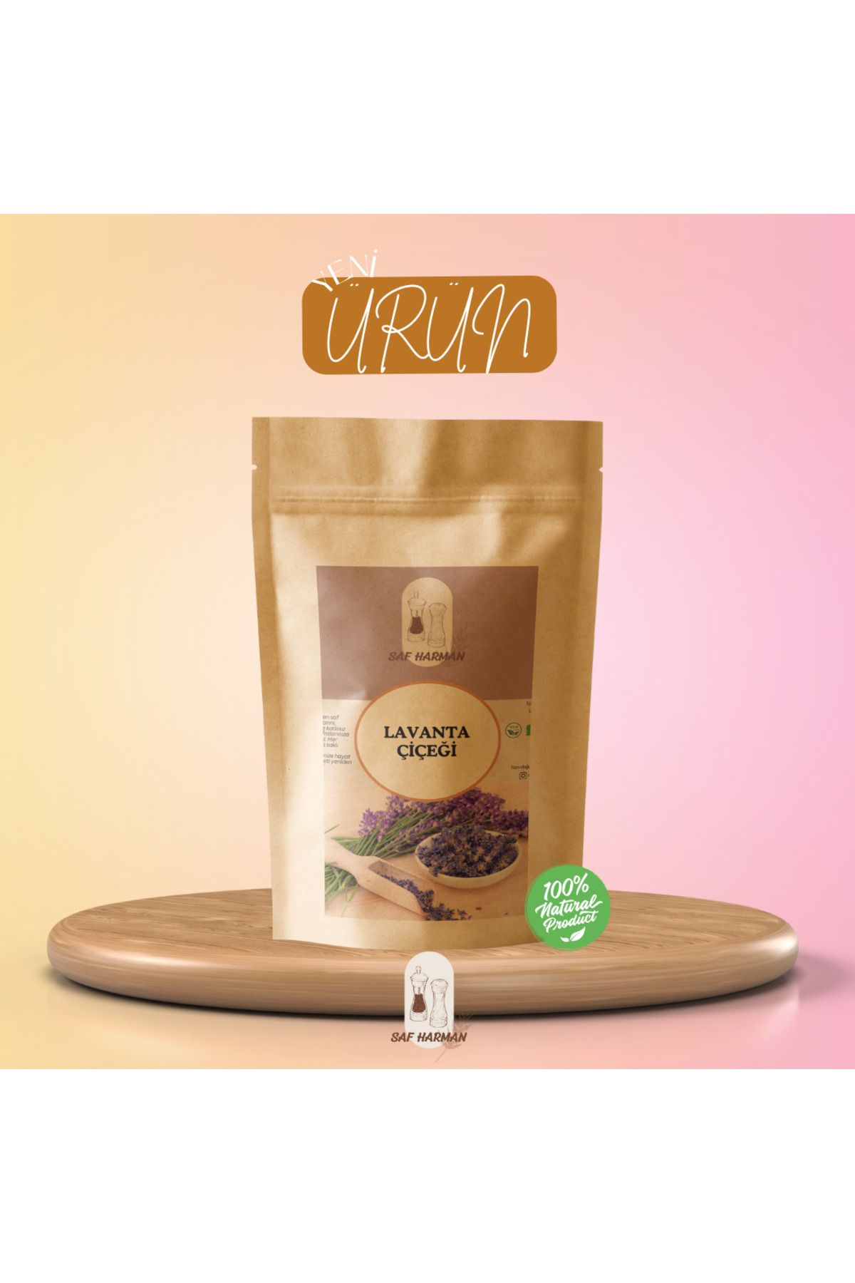 Saf Harman Lavanta Çiçeği 100 GR