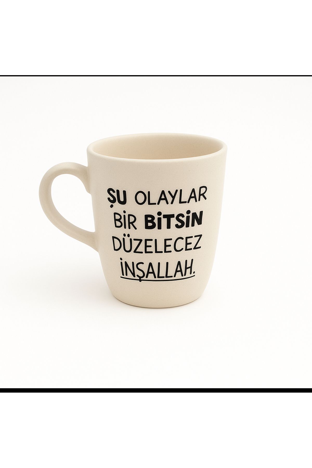 facnspt “Şu Olaylar Bir Bitsin Düzeleceğiz İnşallah” Espirili Seramik Kupa