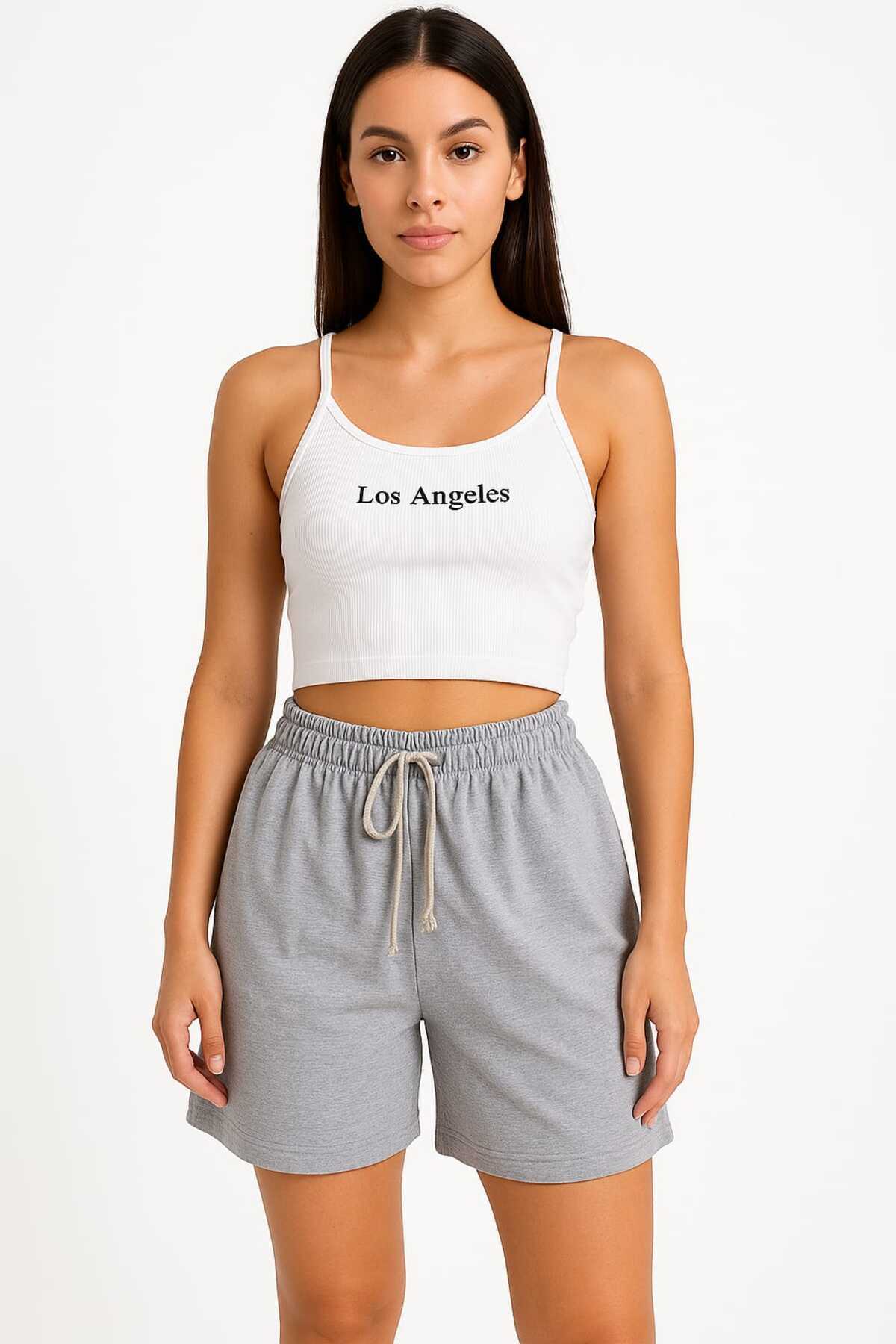 alpike-Double Shorts Black and Gray 3