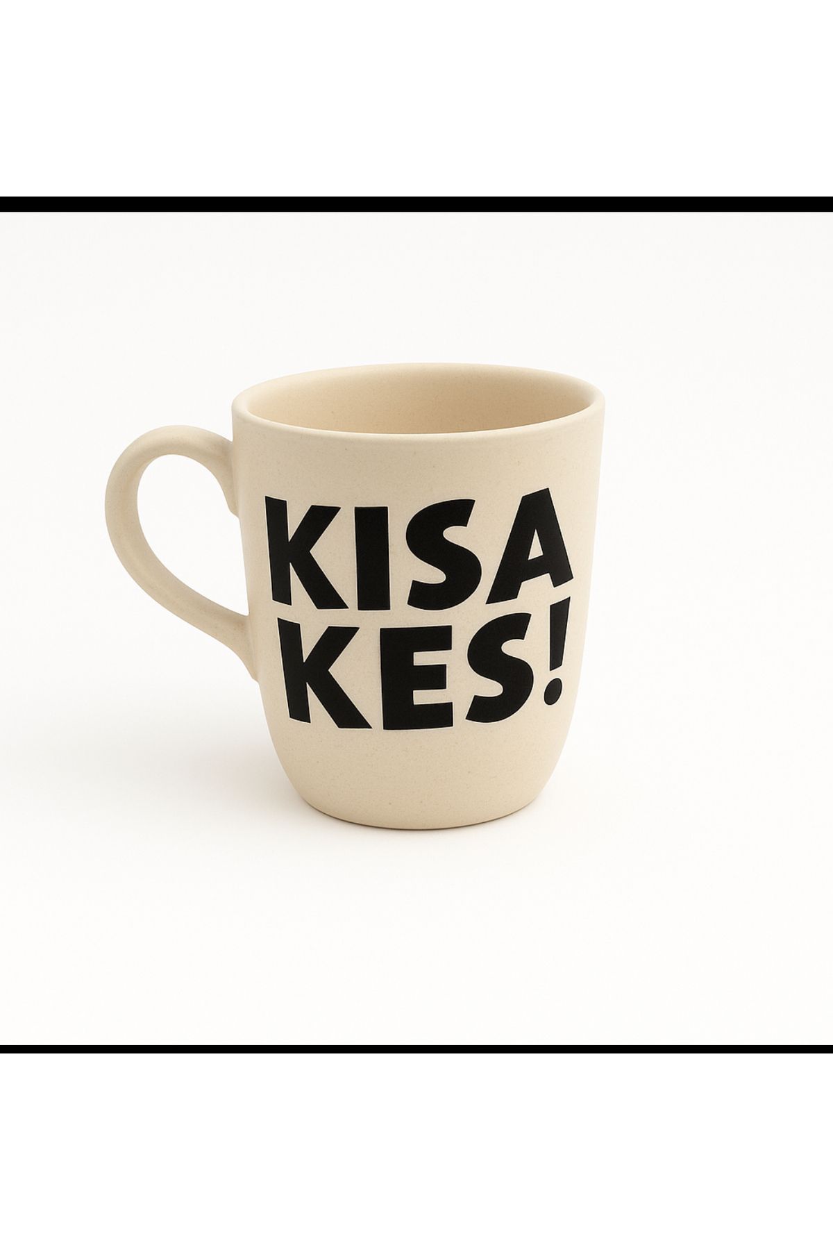 facnspt KISA KES! Espirili Seramik Kupa Bardak