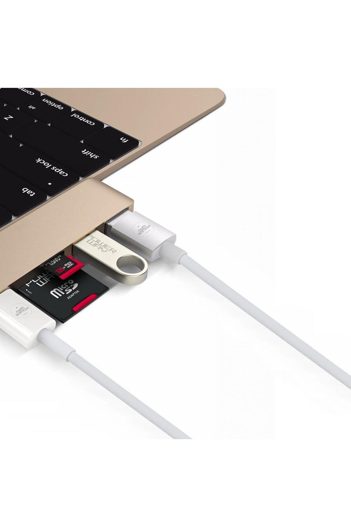 Powermaster-Powerway 256Gb Metal Flash Memory 2.0 USB Memory 3