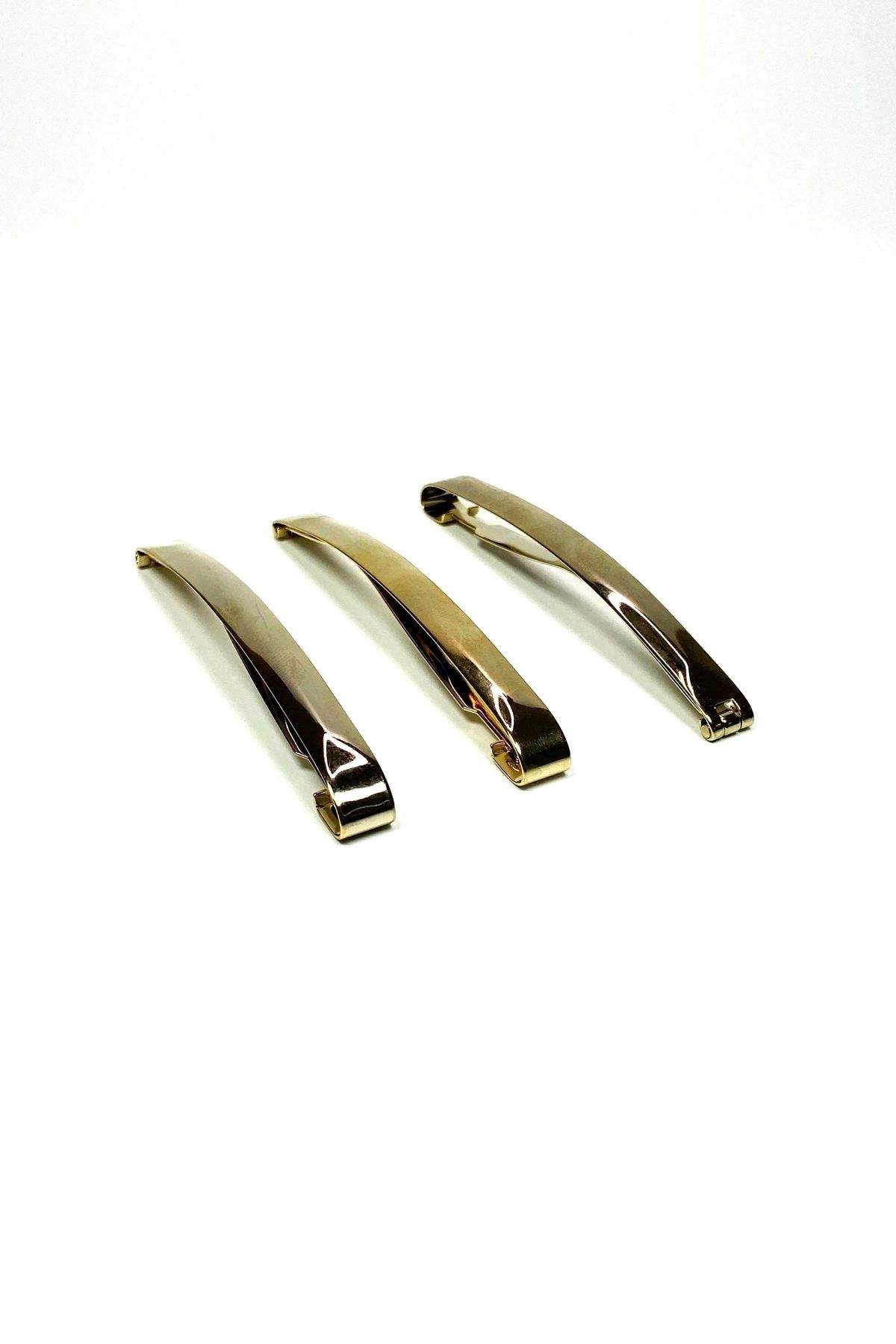 PRATİKOBA 3 Adet Metal Klasik Saç Tokası Orijinal 9 cm