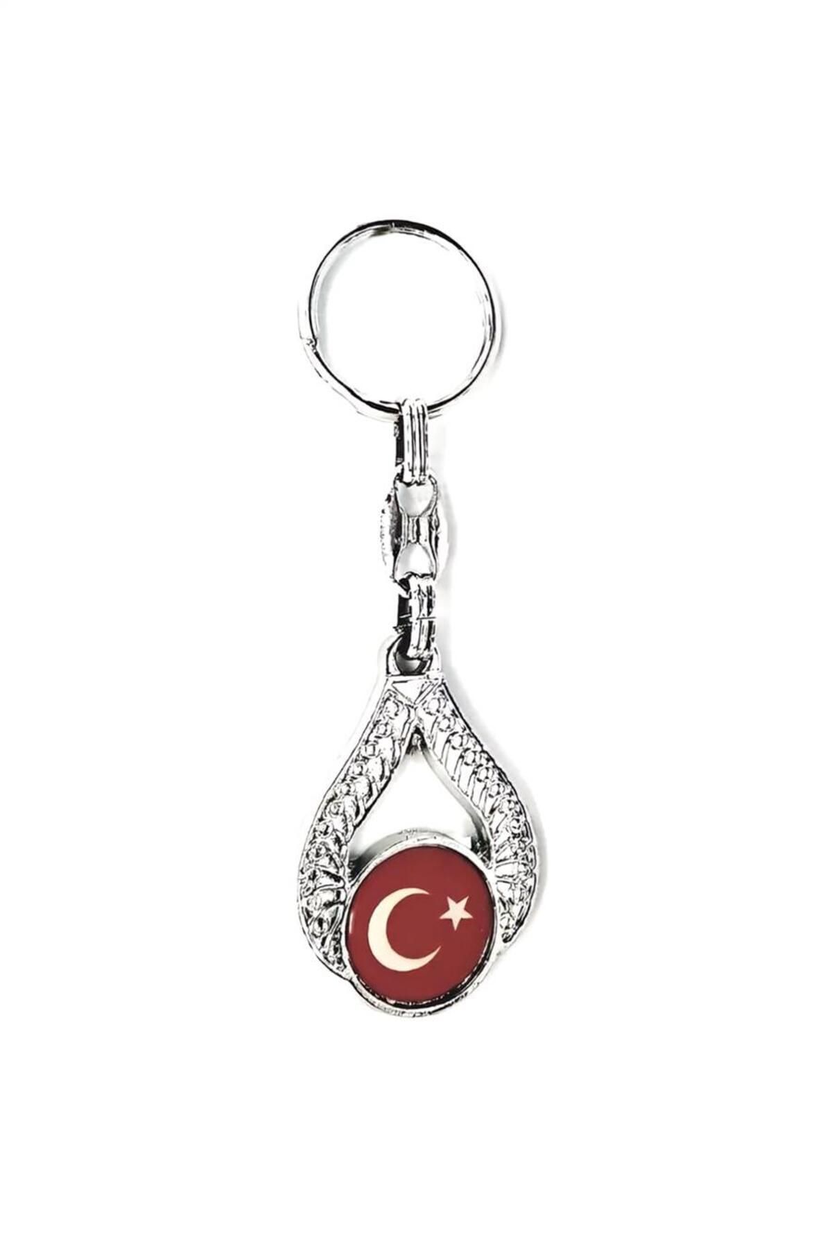 alsepeteavm Türk Bayrak Anahtarlık