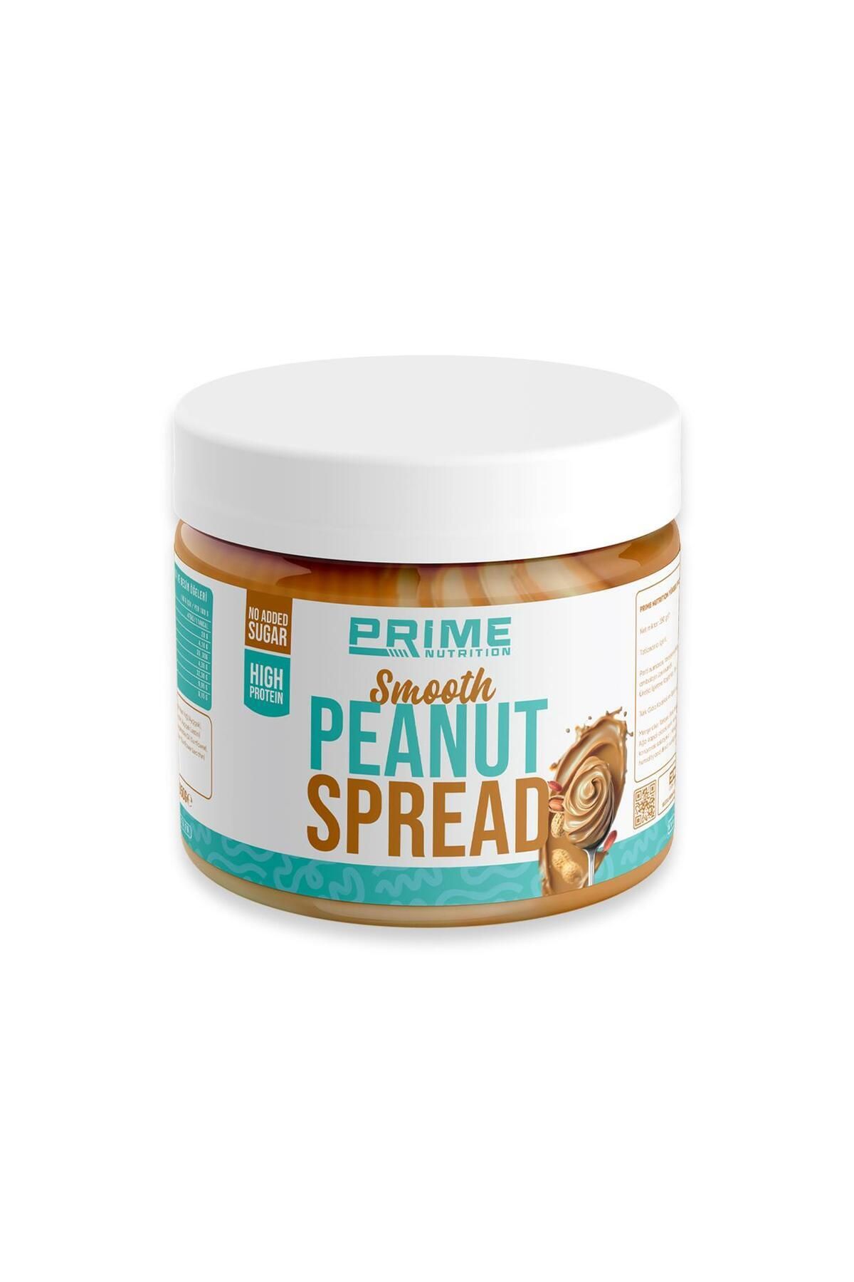 Prime Nutrition Smooth Peanut Spread 350 gram (Proteinli Sürülebilir Fıstık Kreması)