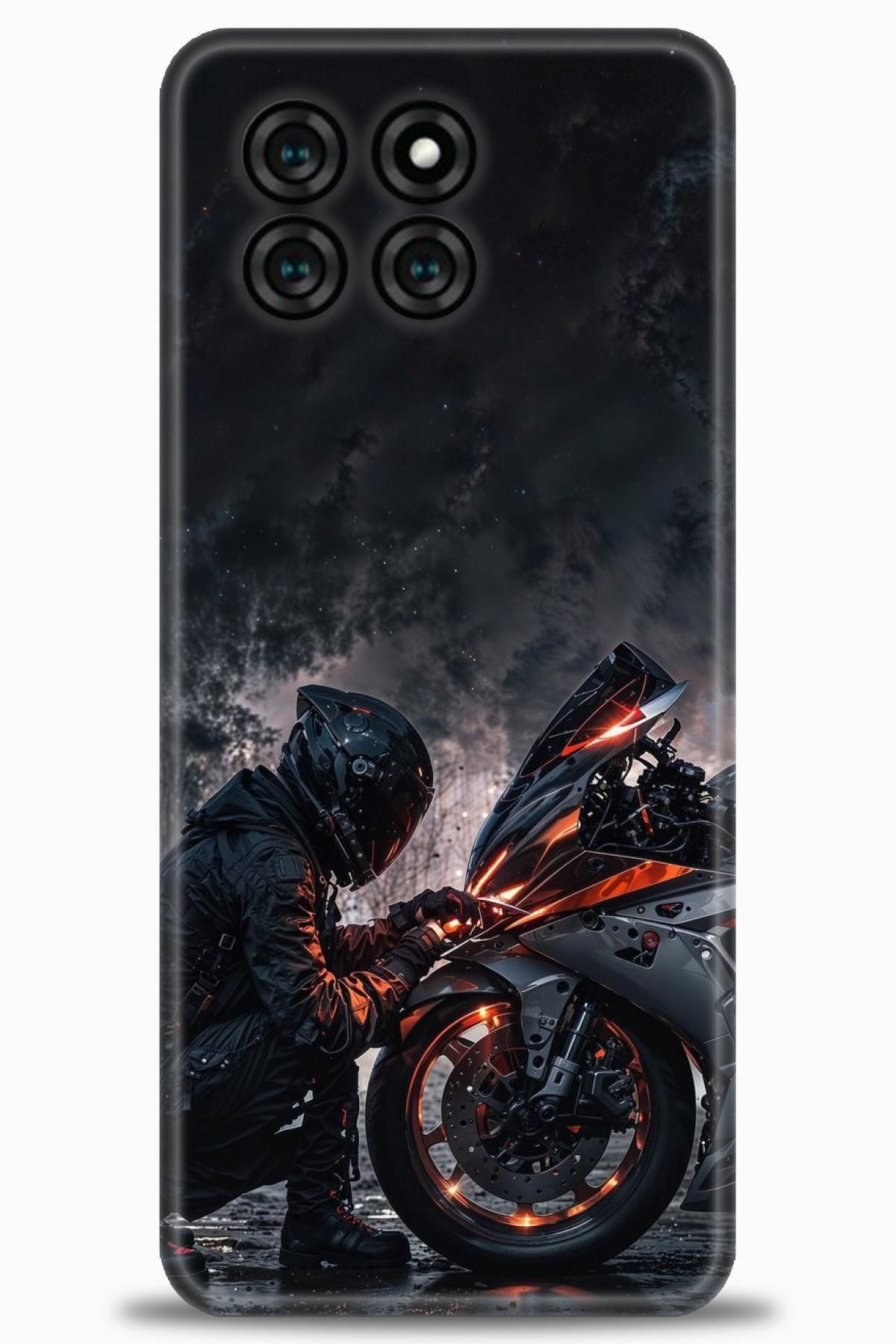 Reeder S71 İle Uyumlu Desenli Baskılı Silikon Kılıf / ÖzelSeri - 2317