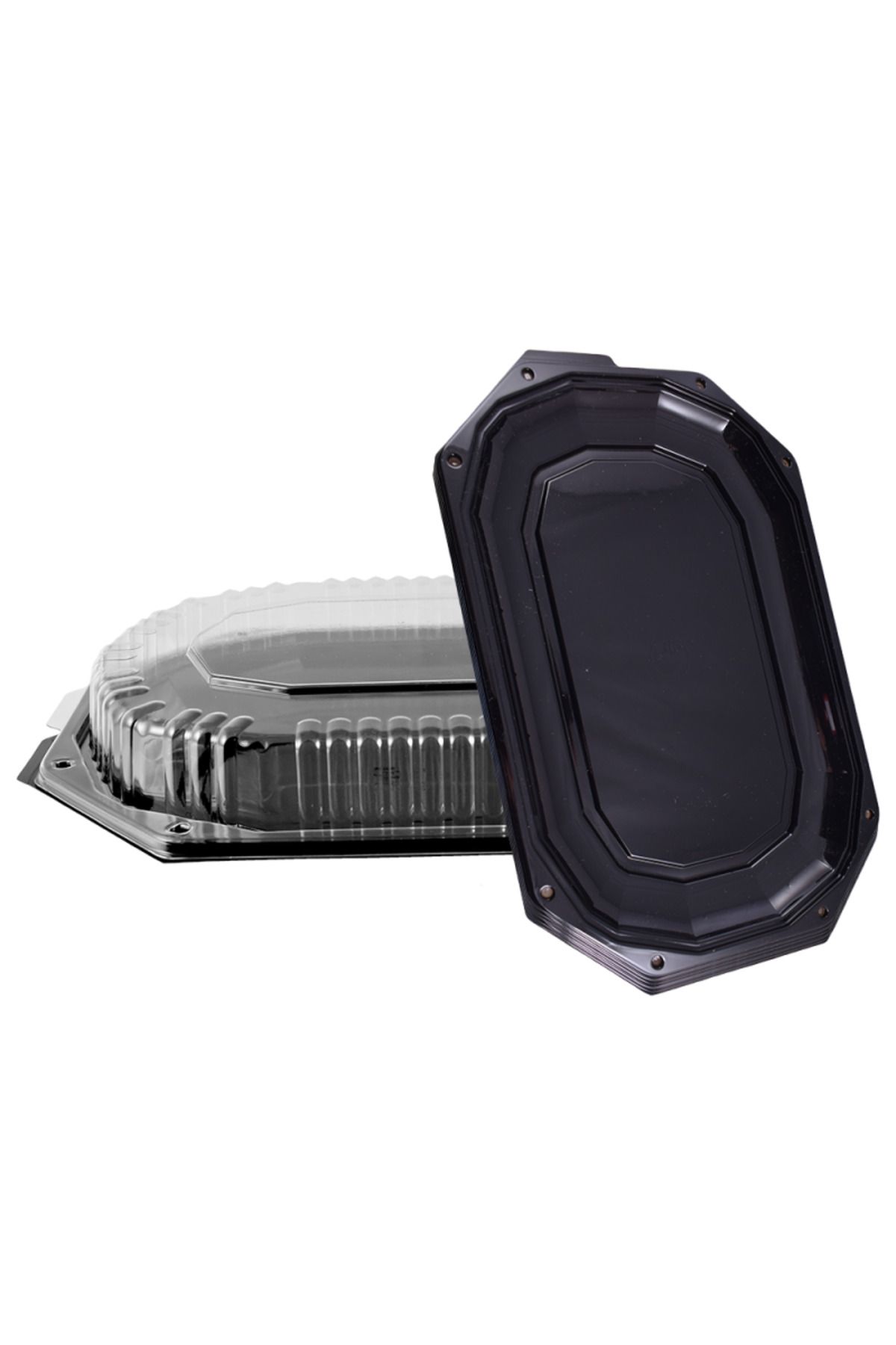 Cesiro Platou Negru Pp 430x280x32 100/set 2500cc - One Size