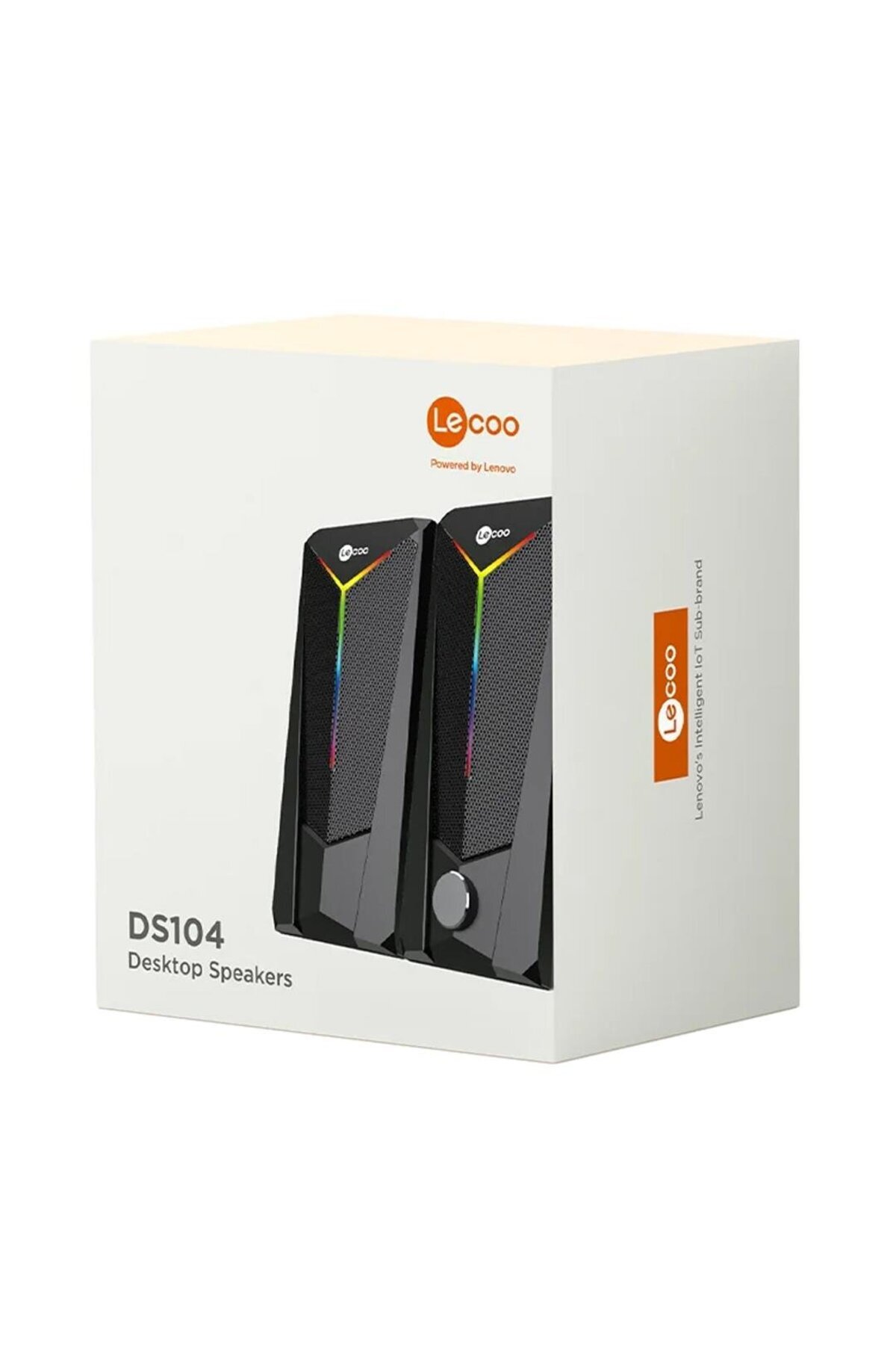 Genel Markalar Ds104 Kablolu Usb + 3.5Mm Jack 6W 80Db Rgb Işıklı 1
