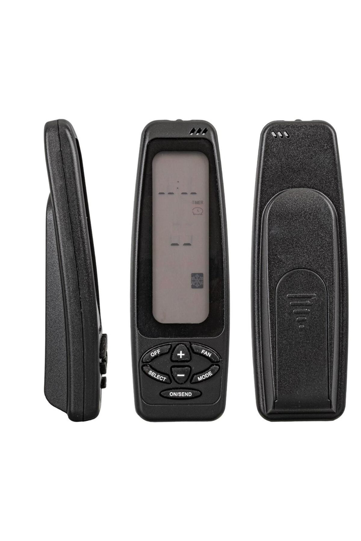 WEKO Electra RC-4 / RC-3 / RC-7WMZ Klima Kumandasi Siyah Uzun Ekran