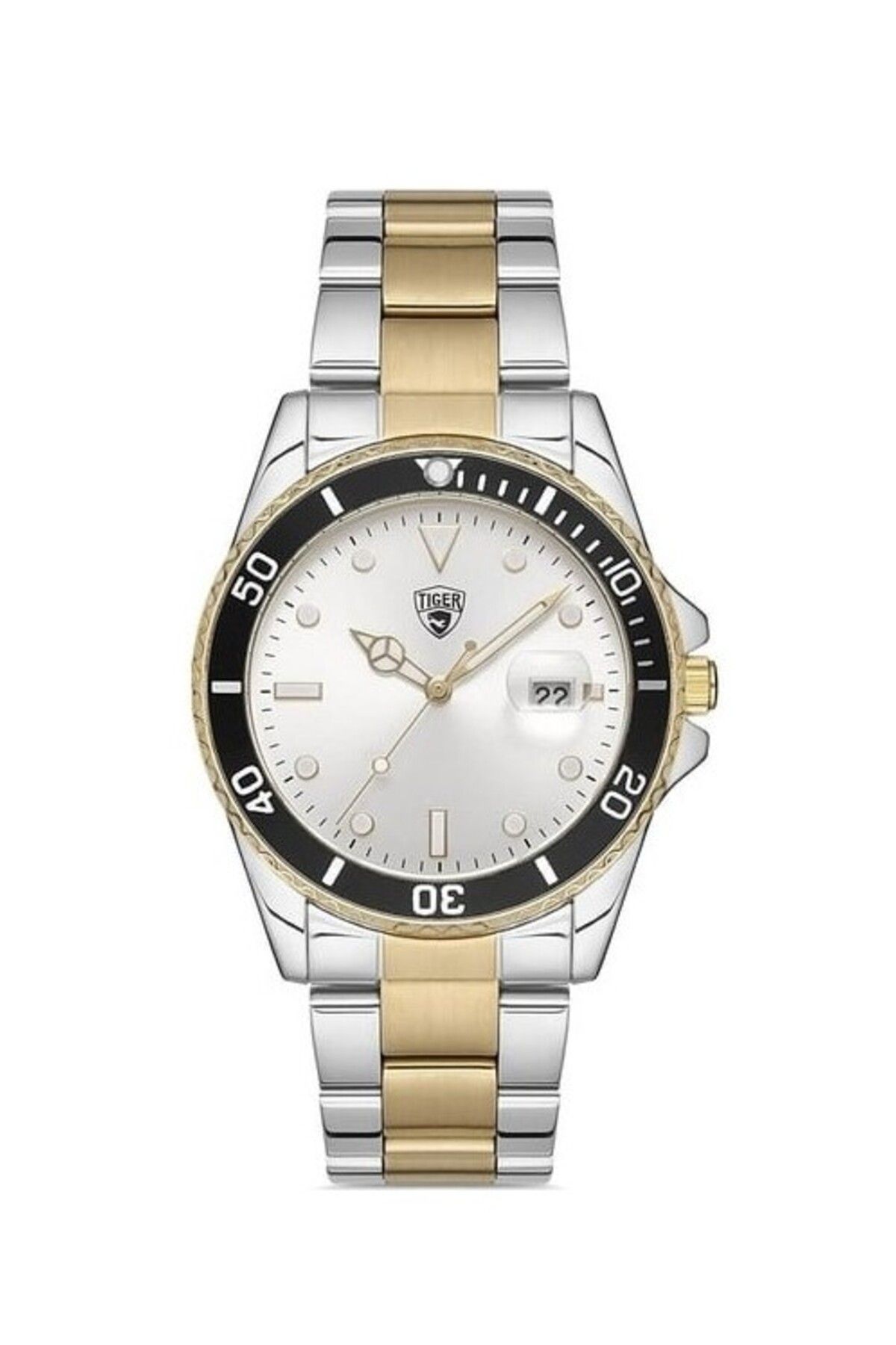 Tiger TİGER ERKEK KOL SAATİ TI-589E 33 MM METAL-GOLD