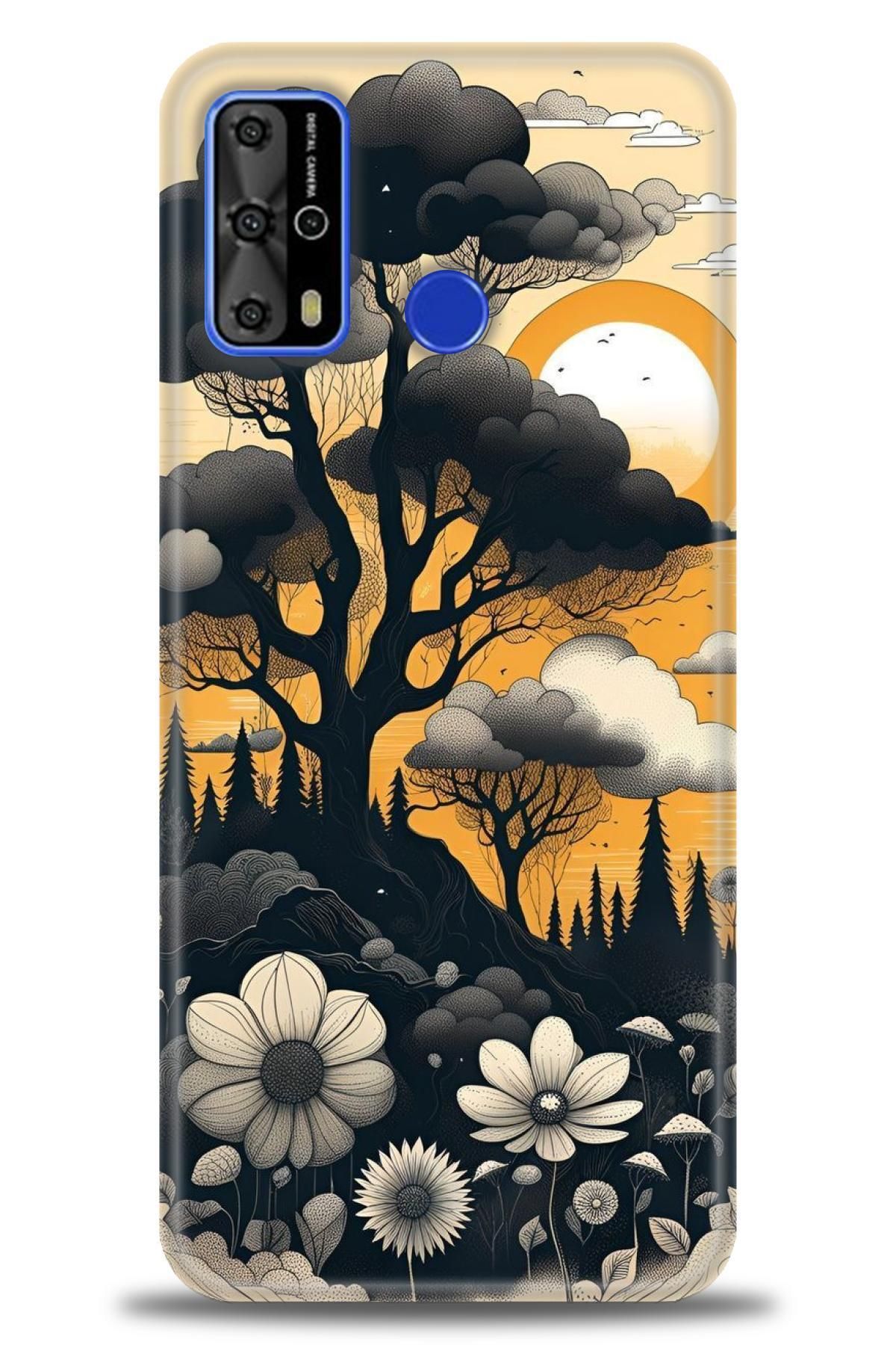 Reeder Reeder P13 Blue Max Pro Lite İle Uyumlu Desenli Baskılı Silikon Kılıf / ÖzelSeri - 2253
