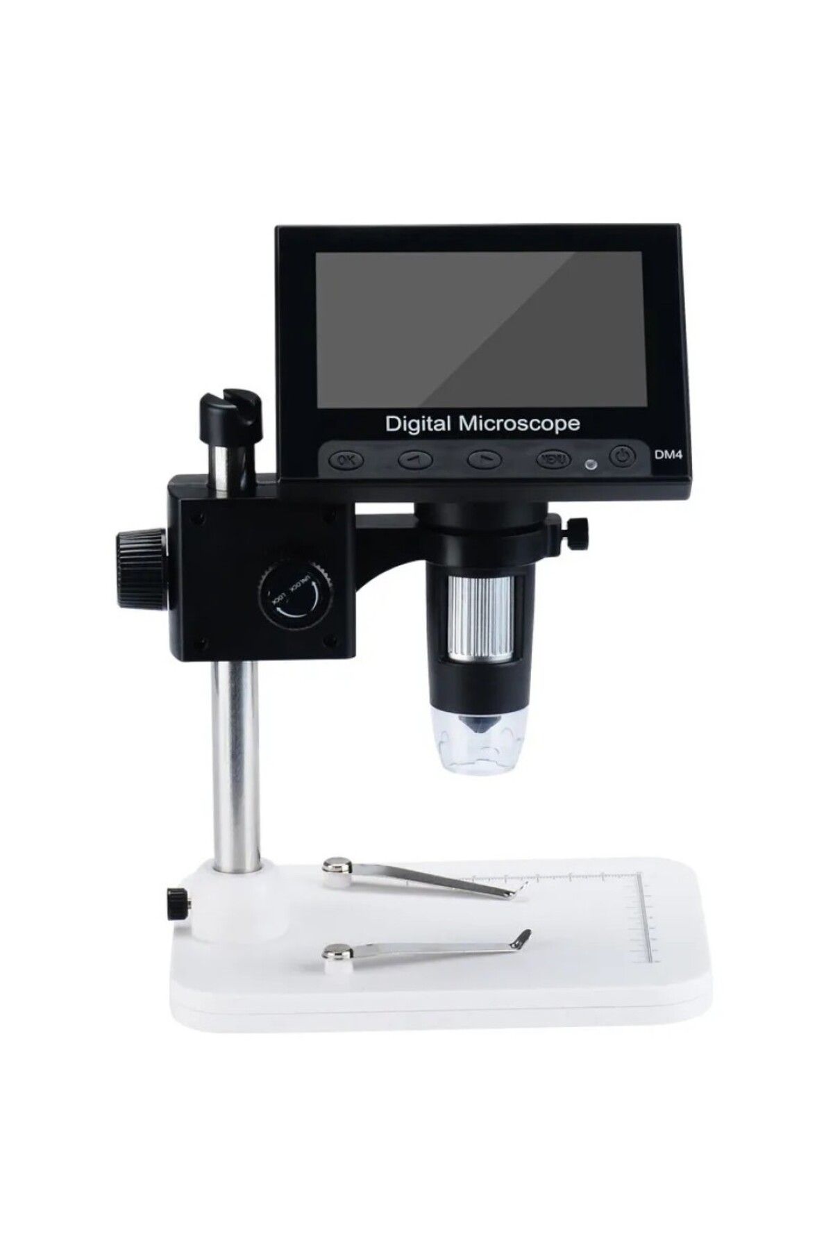 Epilons 1000 X 2.0MP USB Dijital Elektronik Mikroskop 8 LCD Ekran VGA Büyüteç DM4-S