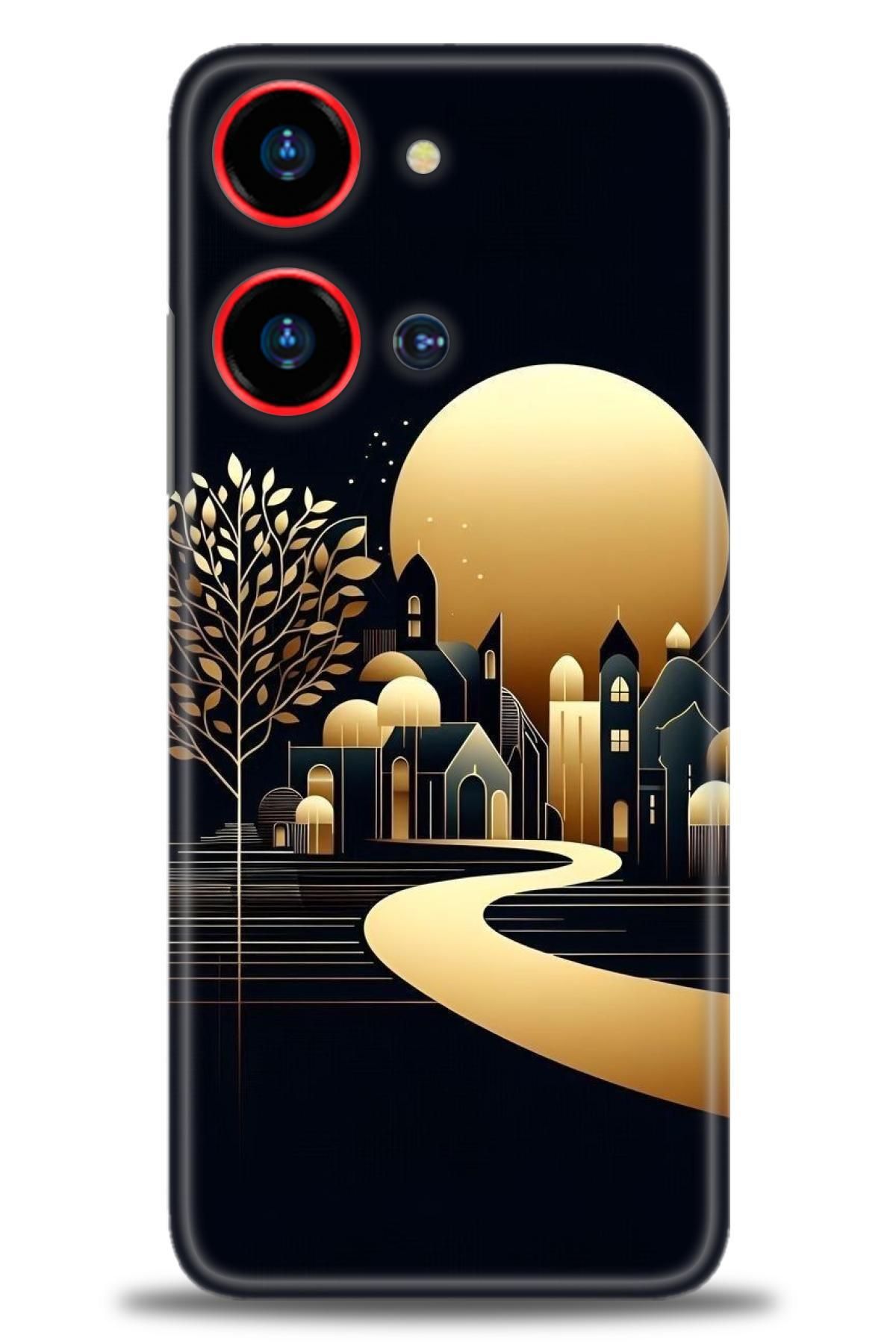 Reeder S19 Max Pro S Zoom İle Uyumlu Desenli Baskılı Silikon Kılıf / ÖzelSeri - 2996