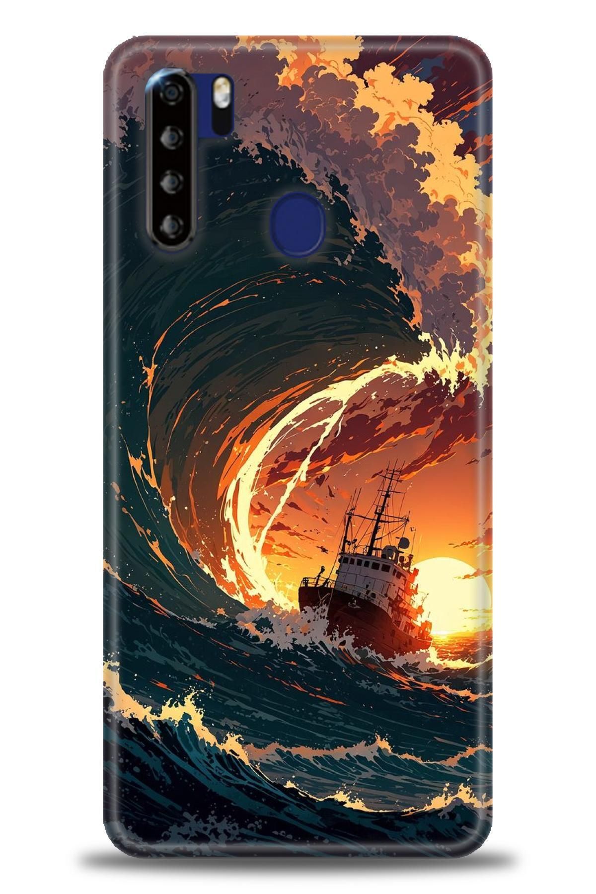 Reeder P13 Blue Max İle Uyumlu Desenli Baskılı Silikon Kılıf / ÖzelSeri - 2571