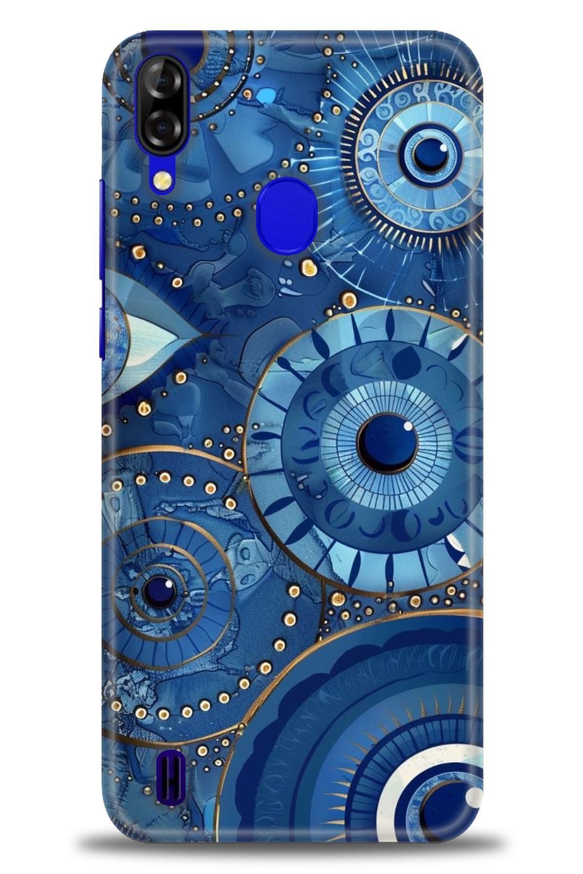 Reeder P13 Blue İle Uyumlu Desenli Baskılı Silikon Kılıf / ÖzelSeri - 2379