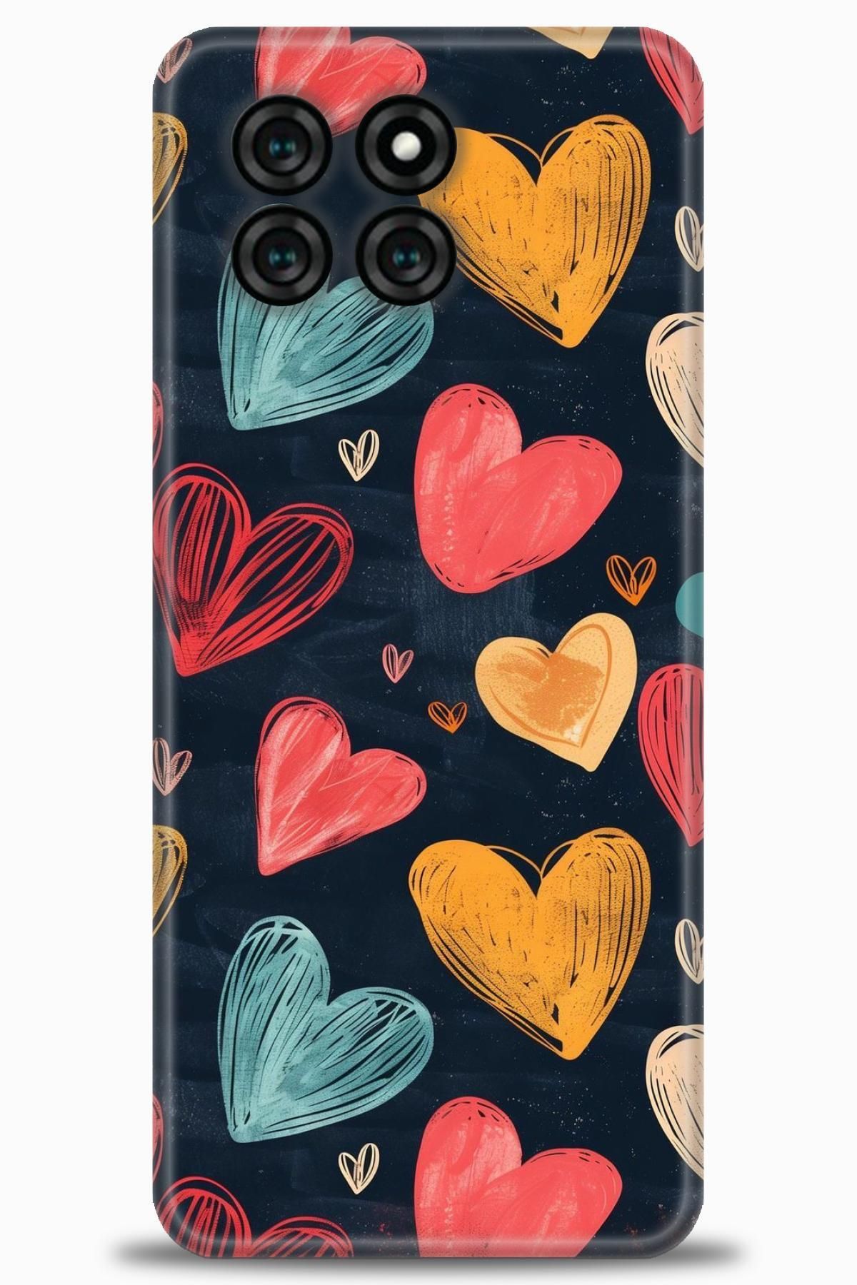 Reeder S71 İle Uyumlu Desenli Baskılı Silikon Kılıf / ÖzelSeri - 2239