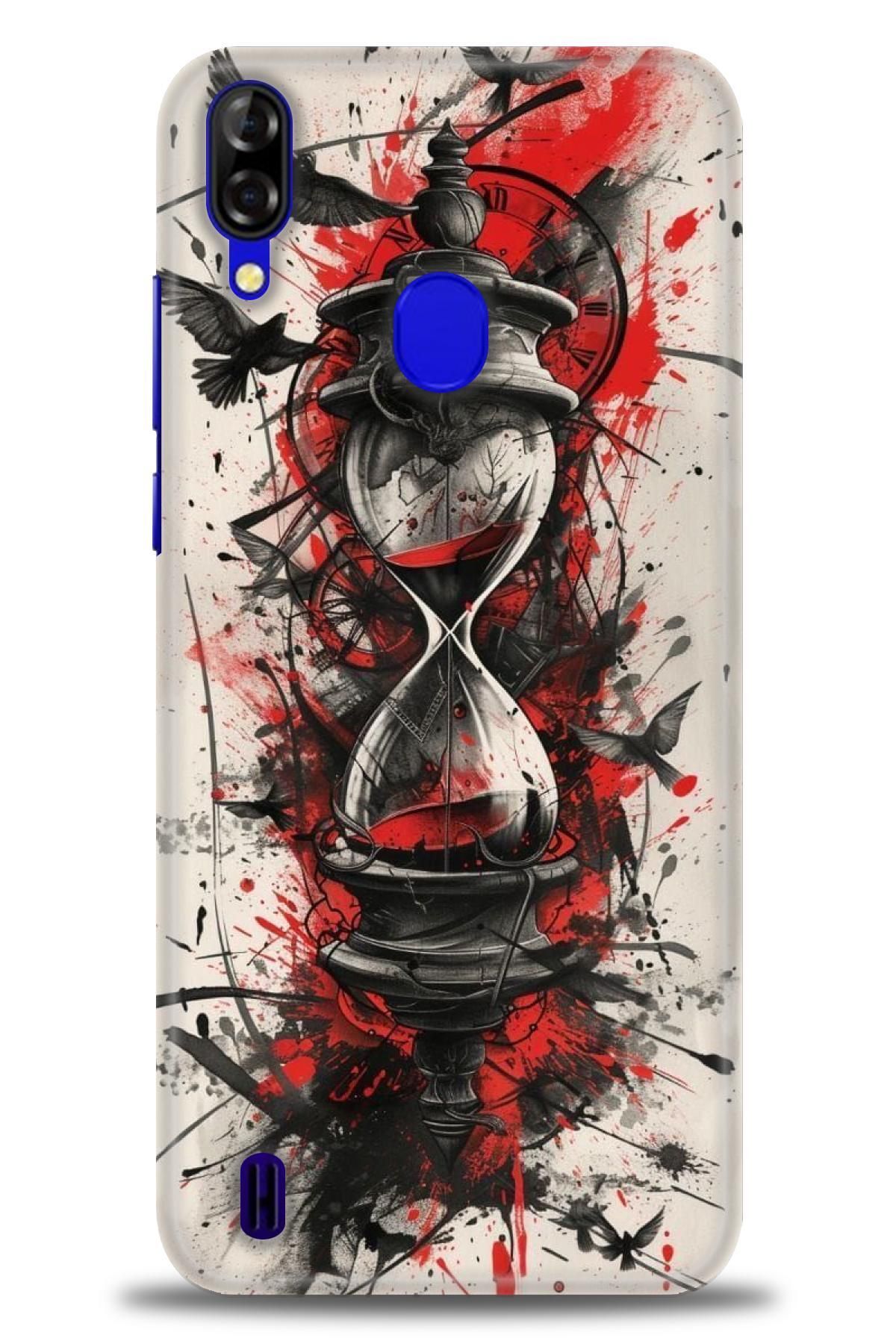 Reeder P13 Blue İle Uyumlu Desenli Baskılı Silikon Kılıf / ÖzelSeri - 2054