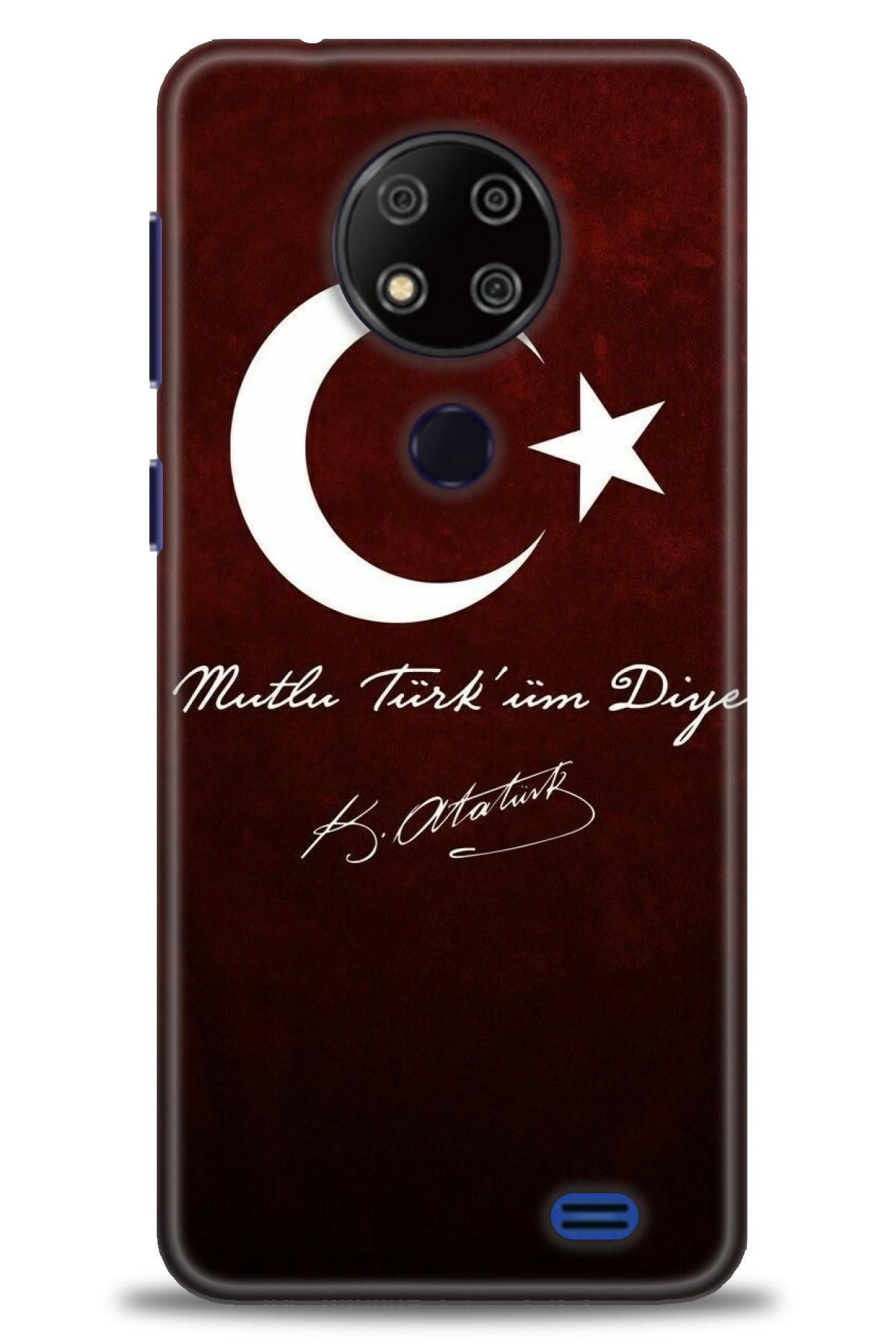 Reeder P13 Blue Max 2020 İle Uyumlu Desenli Baskılı Silikon Kılıf / ÖzelSeri - 2139