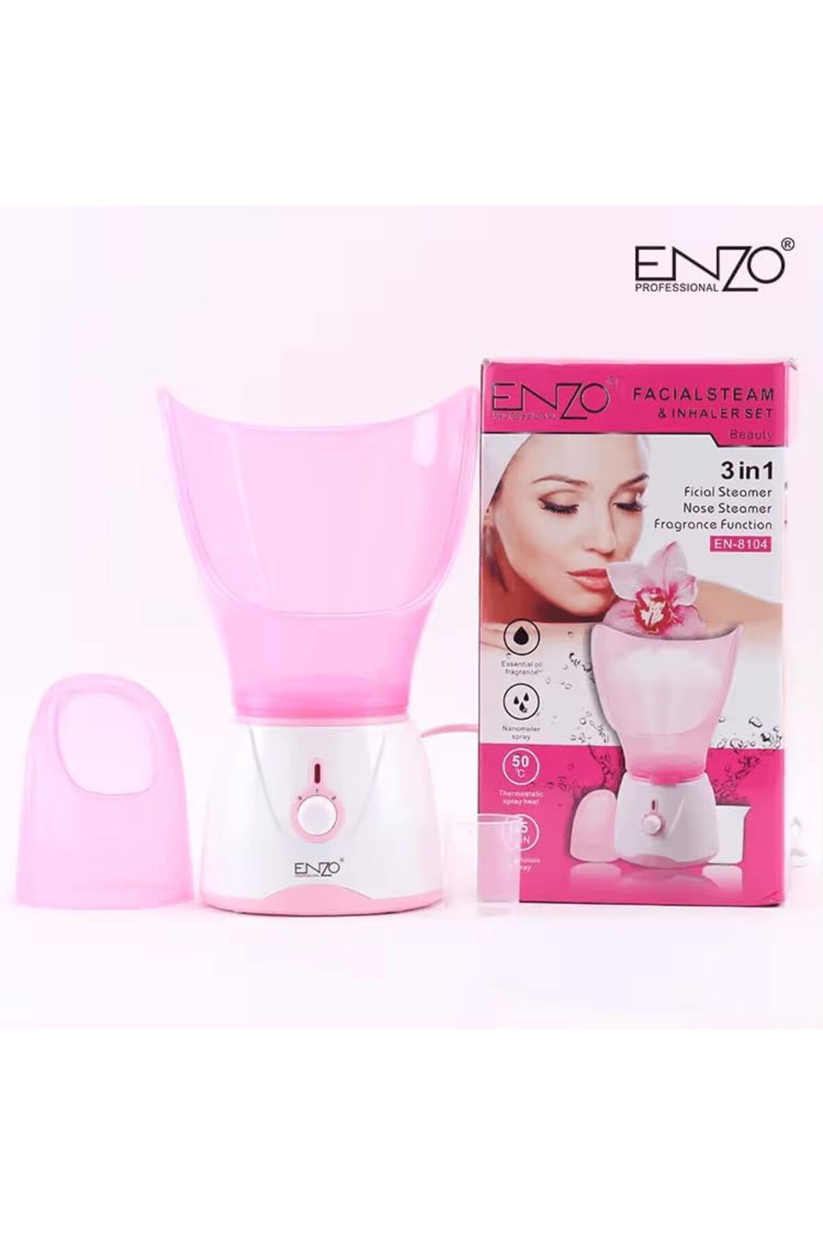 Enzo Professional-ENZO EN-8104 Nano Ionic Facial Steamer - Intl Version 5