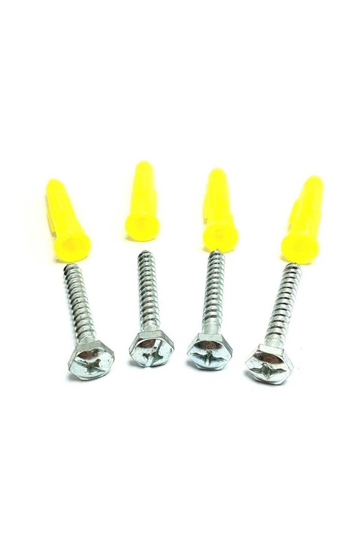 Modafiks PLASTİK DÜBEL + VİDA (YILDIZ + ANAHTAR UÇ) (100 ADET) (4767)