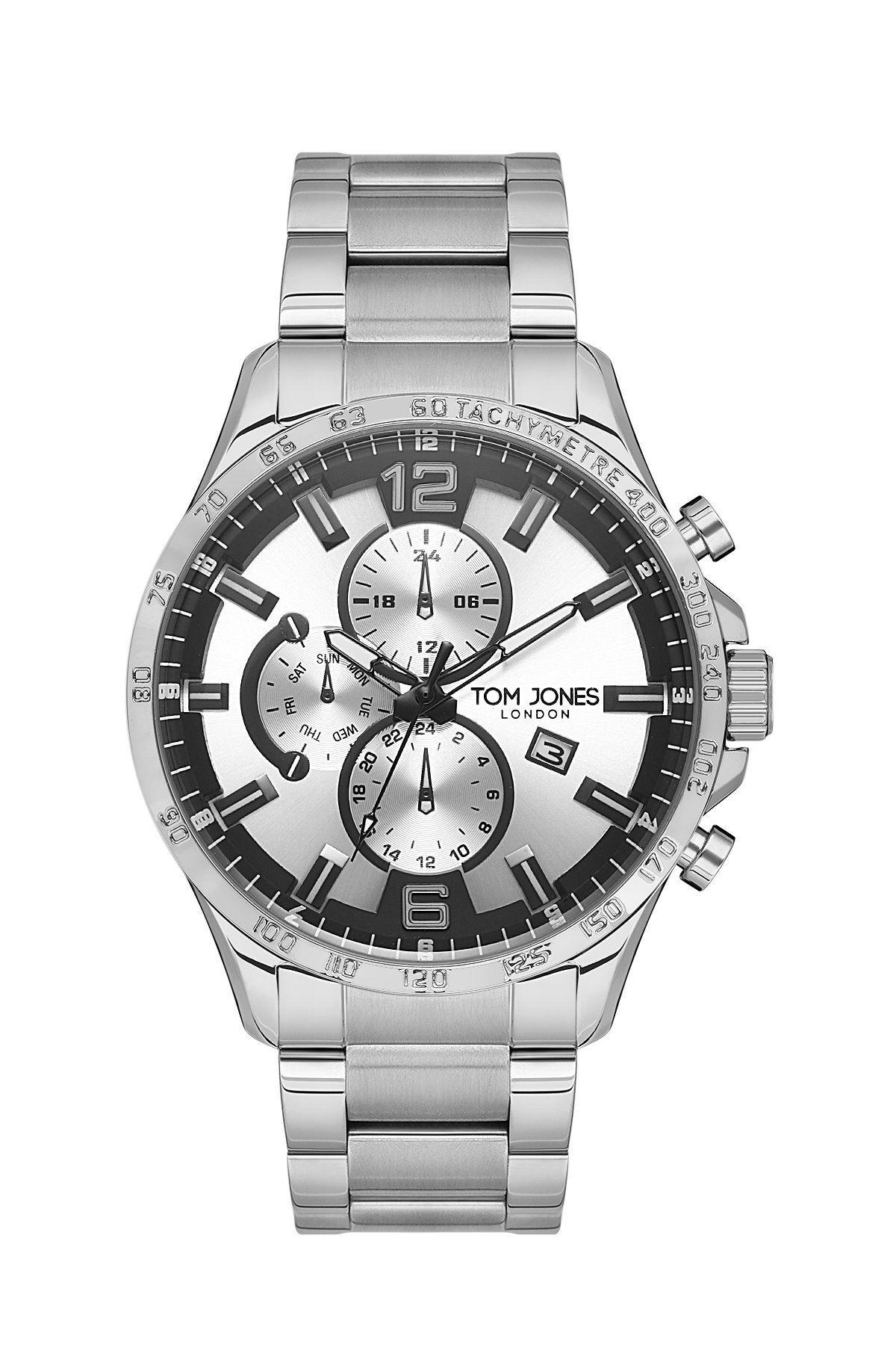 Tom Jones Oval Tachymeter Bezel Erkek Kol Saati