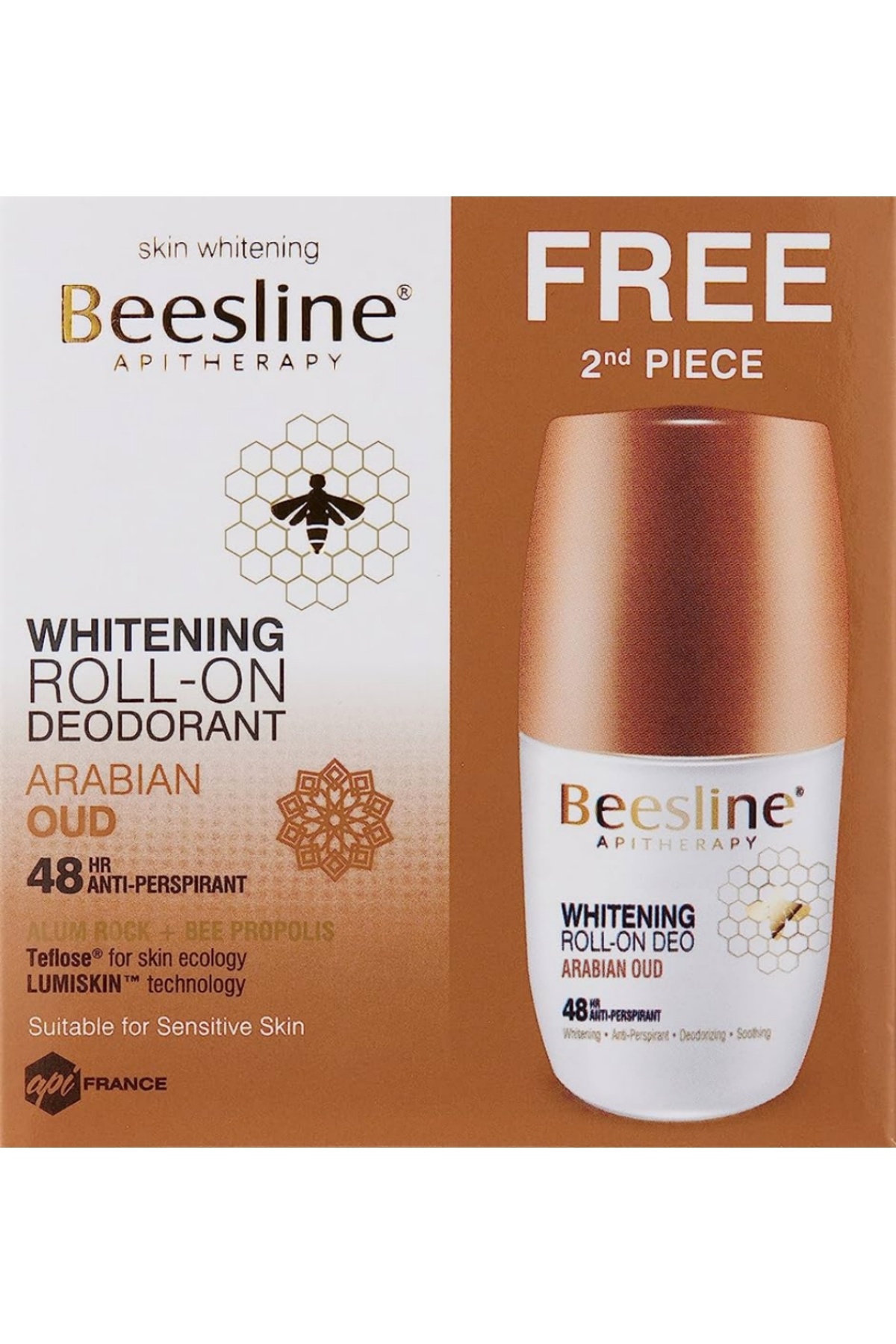 Beesline Arabian Oud Whitening Roll-On Deodorant 50 ml