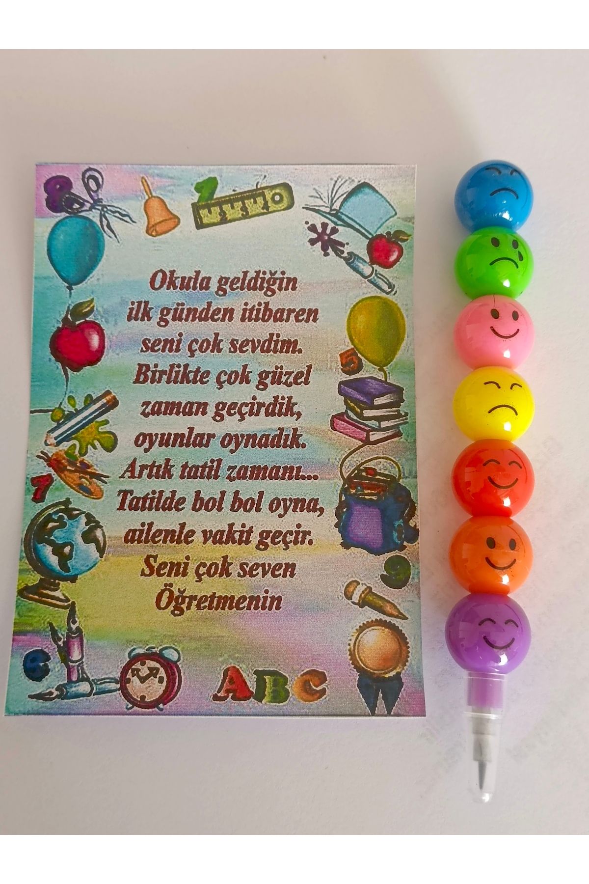 Tasarım 25 adet karne hediyesi kalem