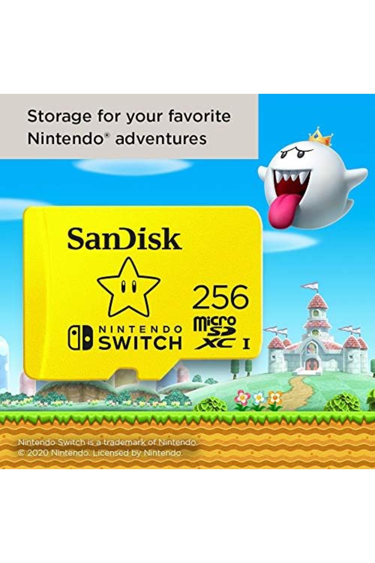 SanDisk-256GB microSDXC UHS-I Card for Nintendo Switch – Fast Load Times, Licensed by Nintendo 4