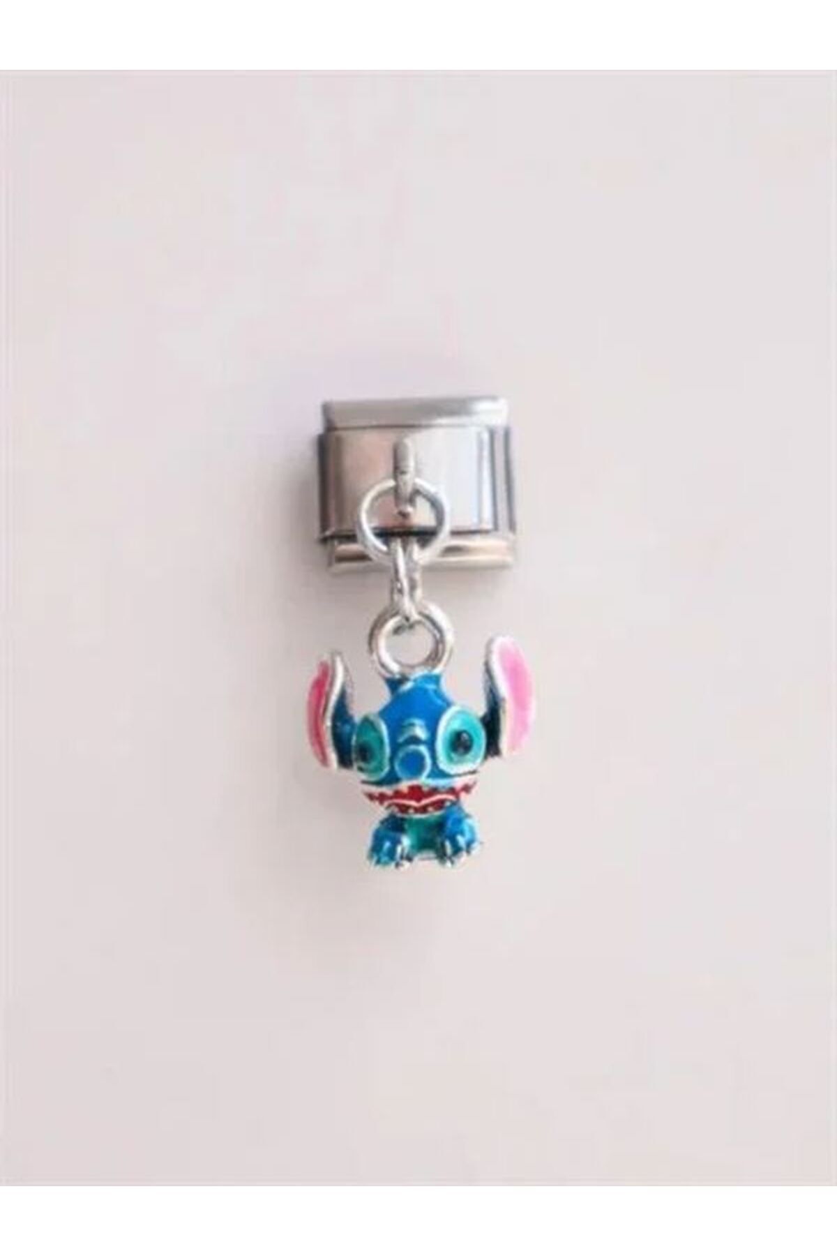 MSBTAKI Stainless Steel Çelik Charm Bileklik Stick Disney Tekli Charm