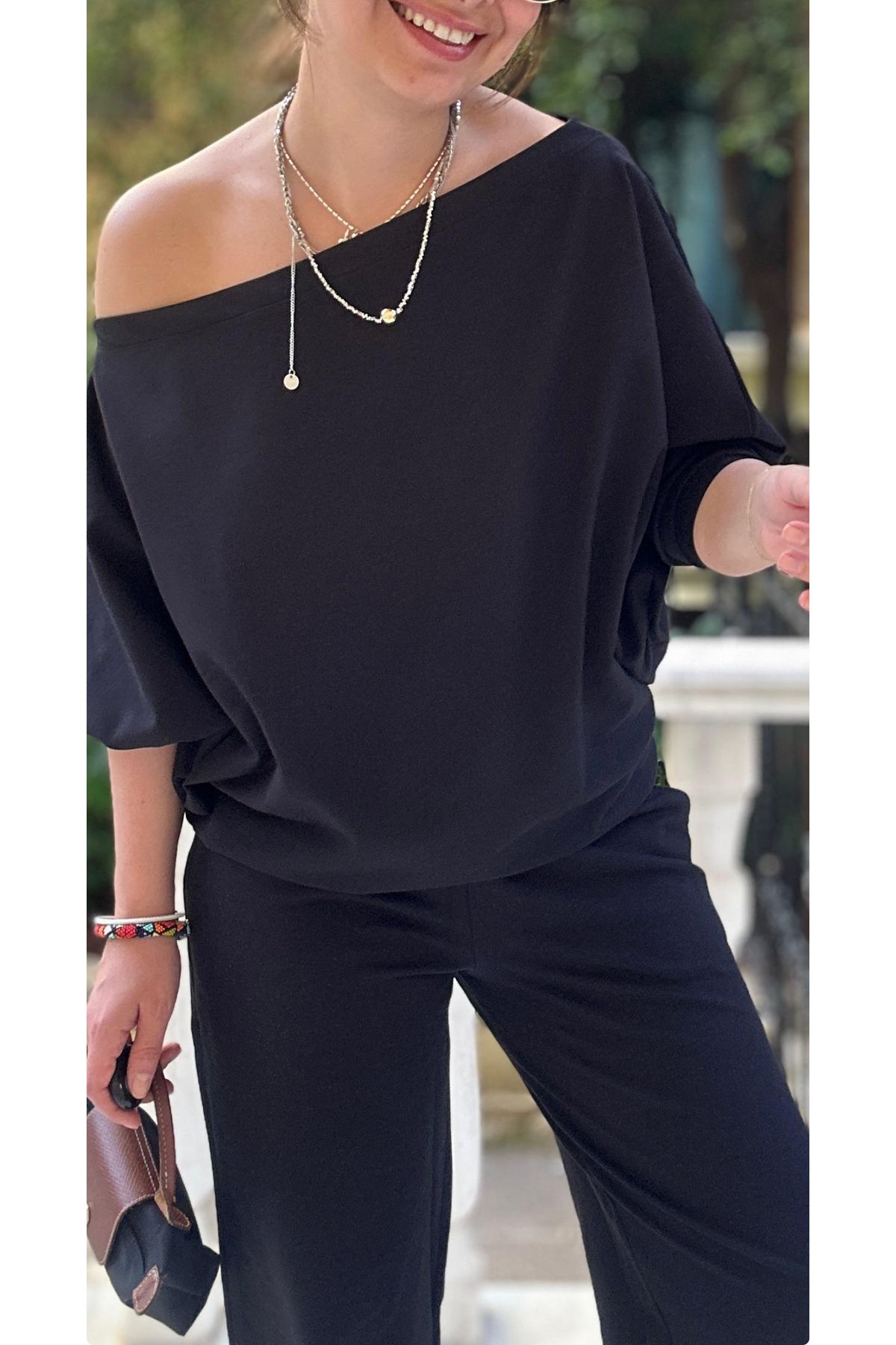 LaSorella Butik KADIN SİYAH ALT ÜST TAKIM