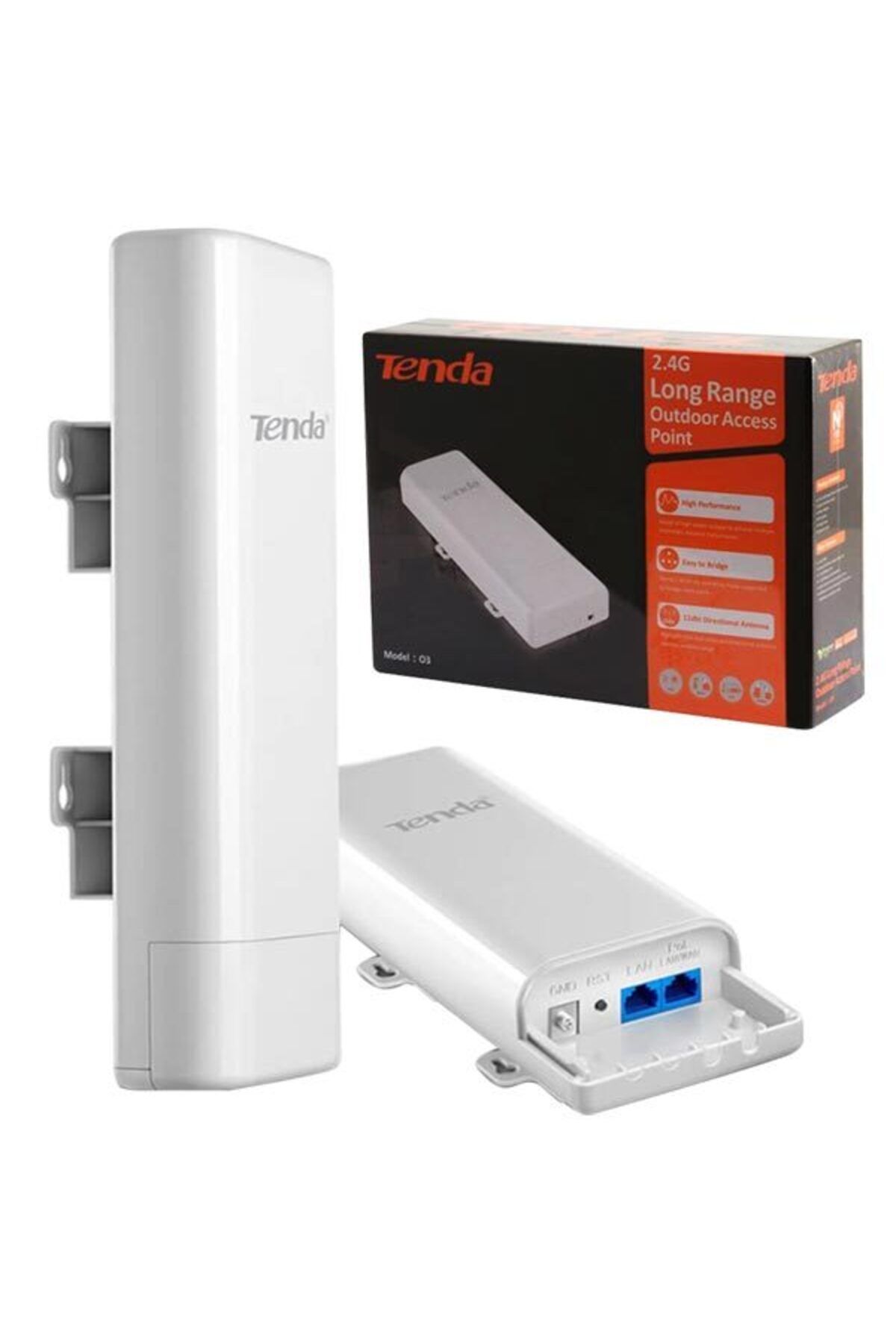 Modafiks TENDA O3 5 KM MESAFE 150 MBPS DIŞ MEKAN ACCESS POINT (4767)
