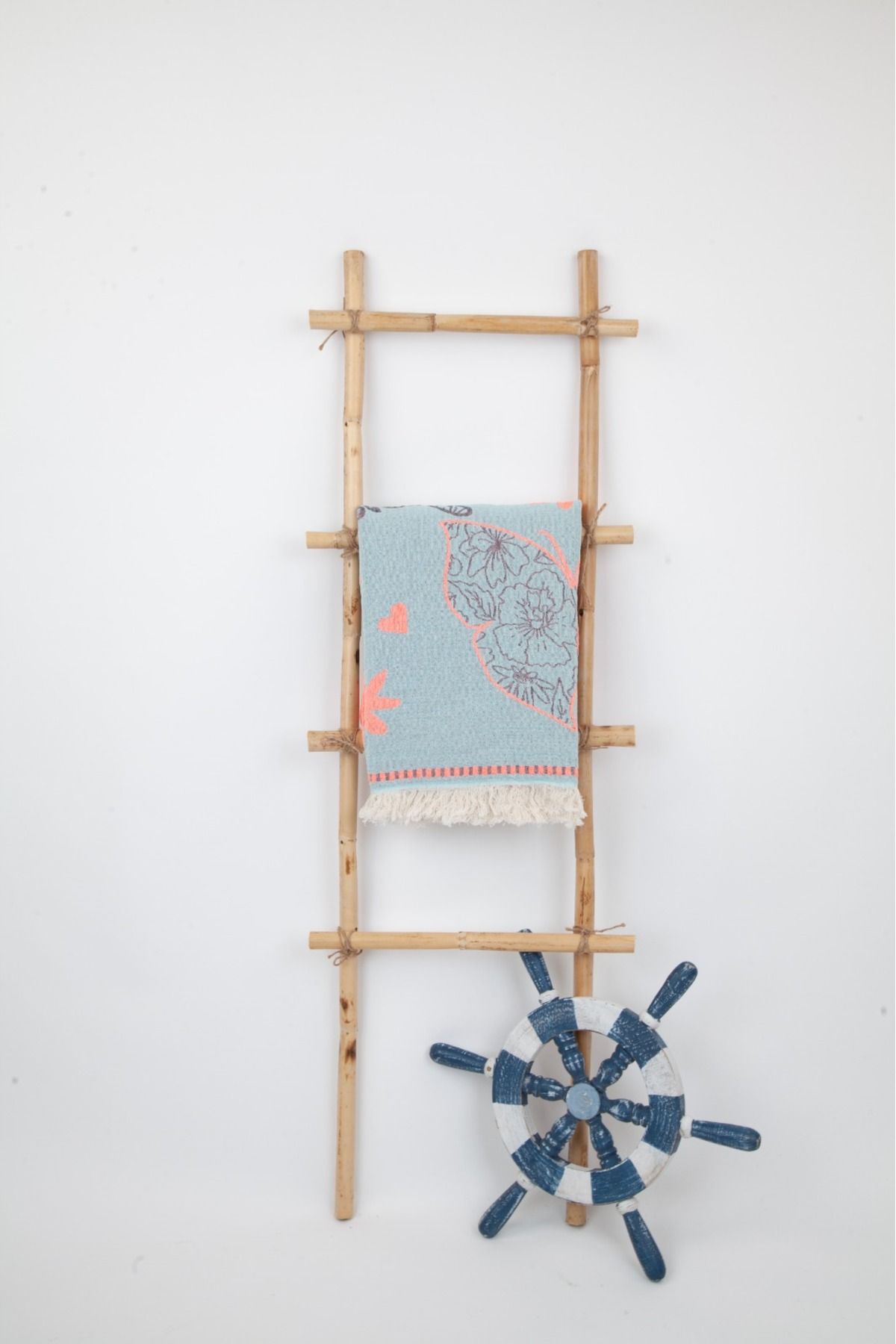 Home % 100 cotton kelebek desen peştamal Şal