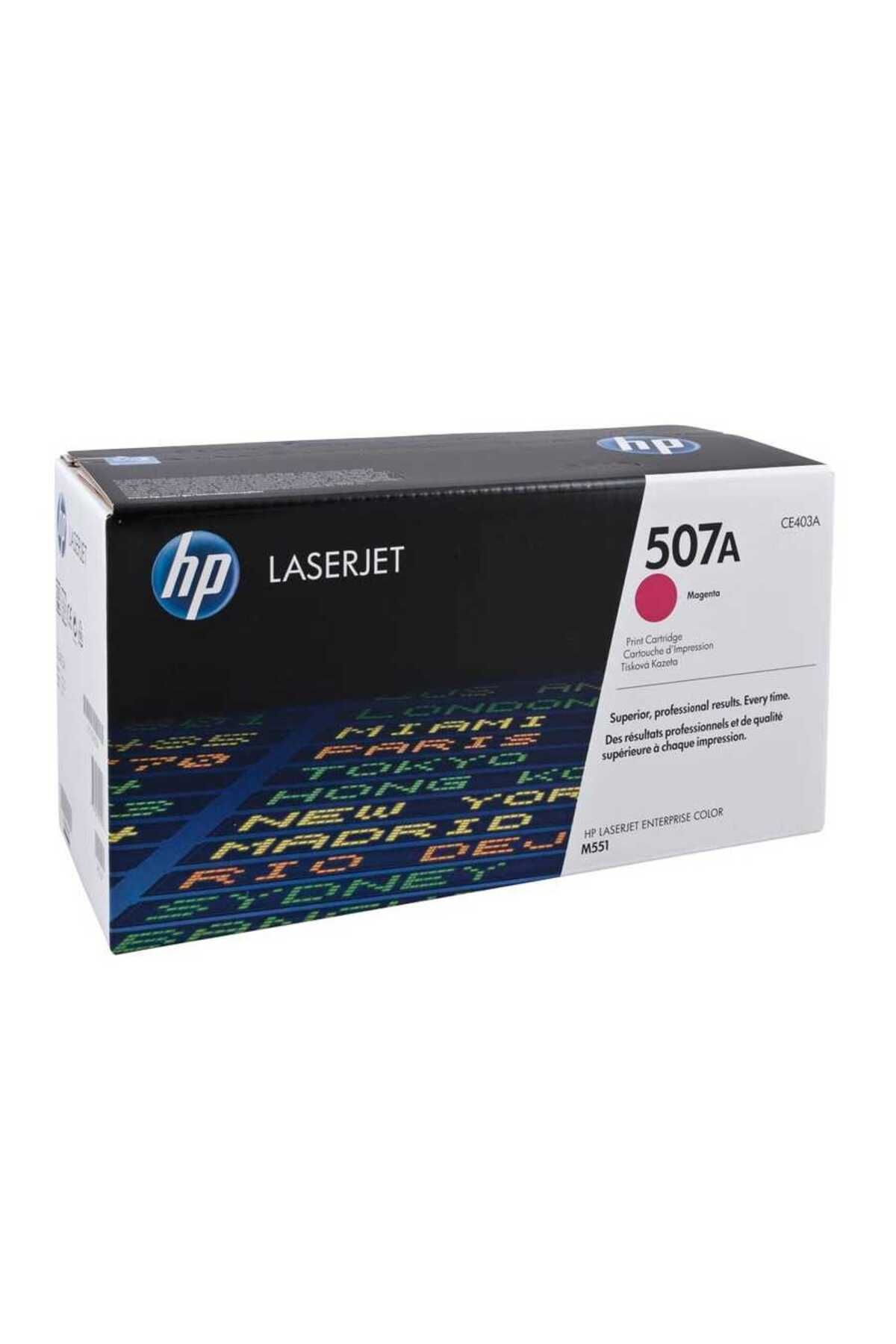 HP 507A - CE403A kırmızı TONER