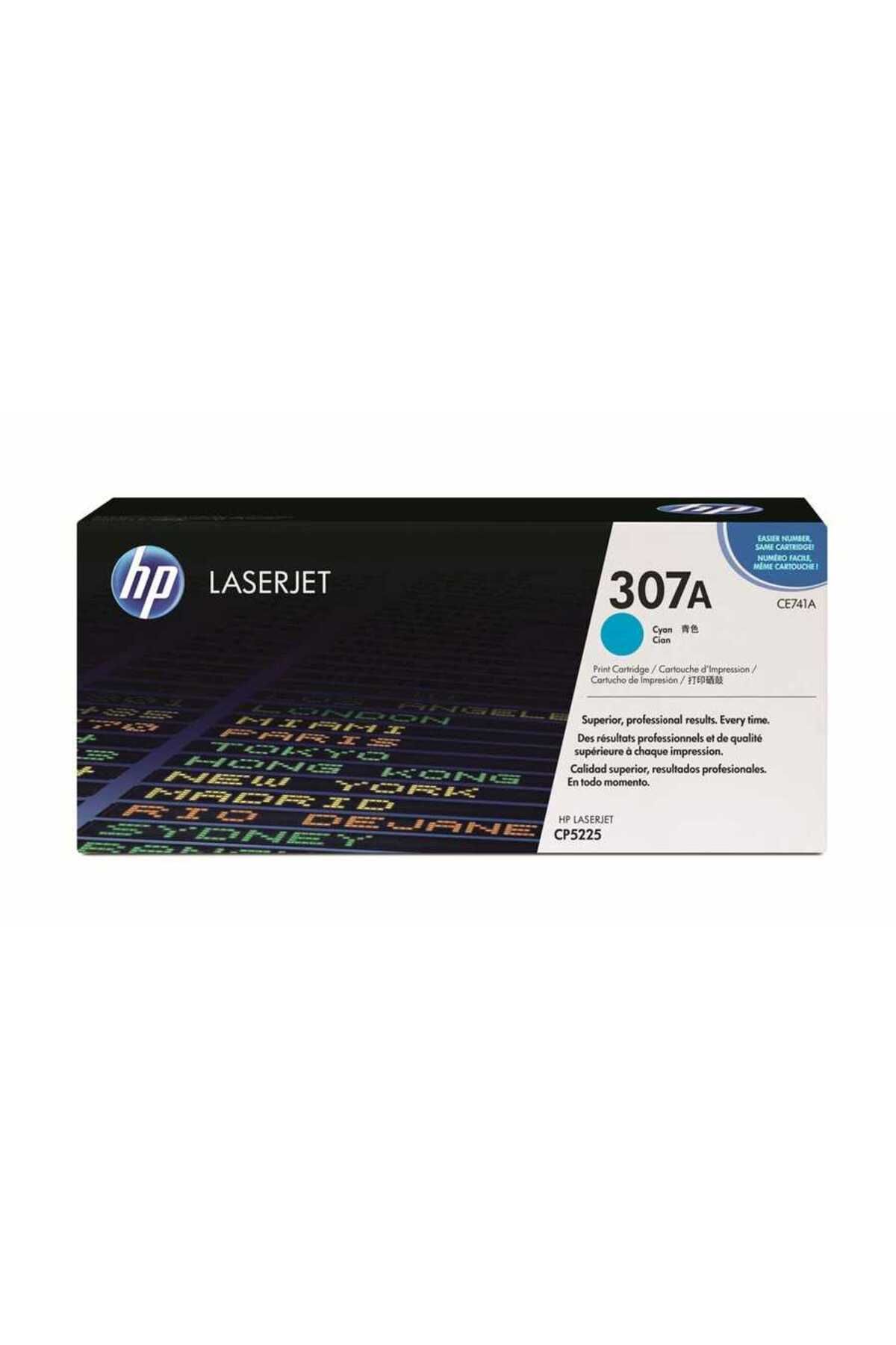 HP 307A - CE741A mavi TONER
