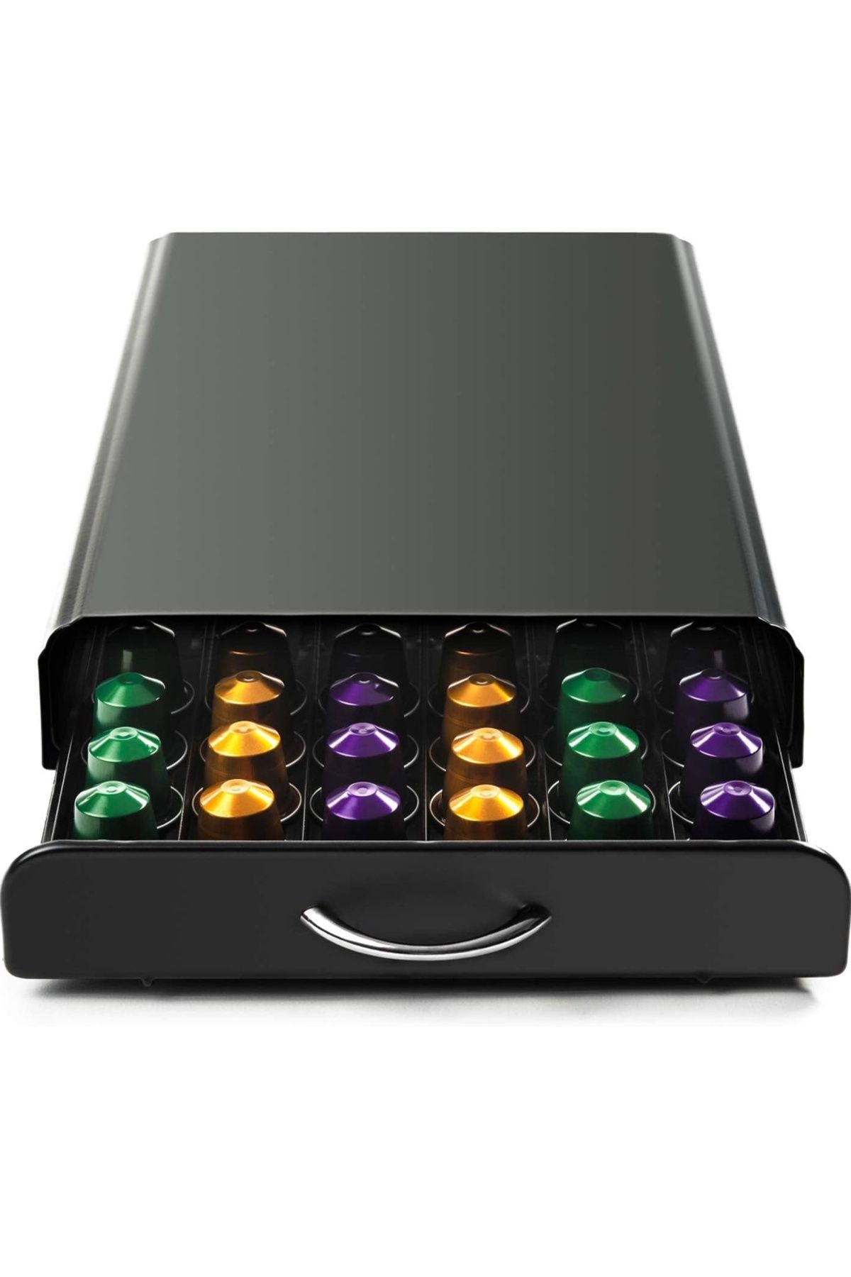 Bukate Suport 60 Capsule De Cafea, Bukate, 39x26.5x6.5, Design Tip Sertar, Compatibil Cu Nespresso, Tchibo - One Size