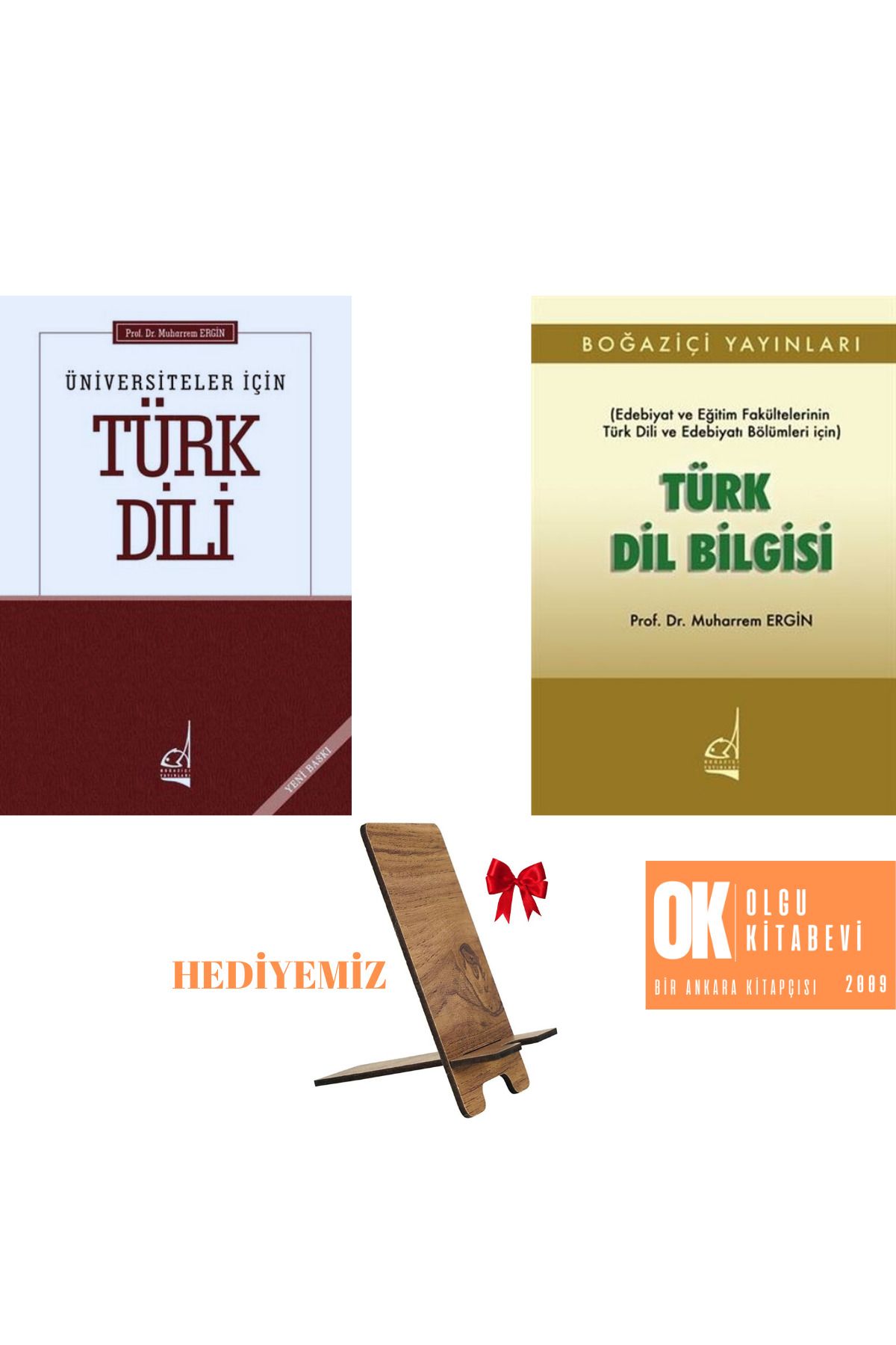 Boğaziçi Yayınları Üniversiteler İçin Türk Dili - Türk Dil Bilgisi / 2 kitap set - Muharrem Ergin