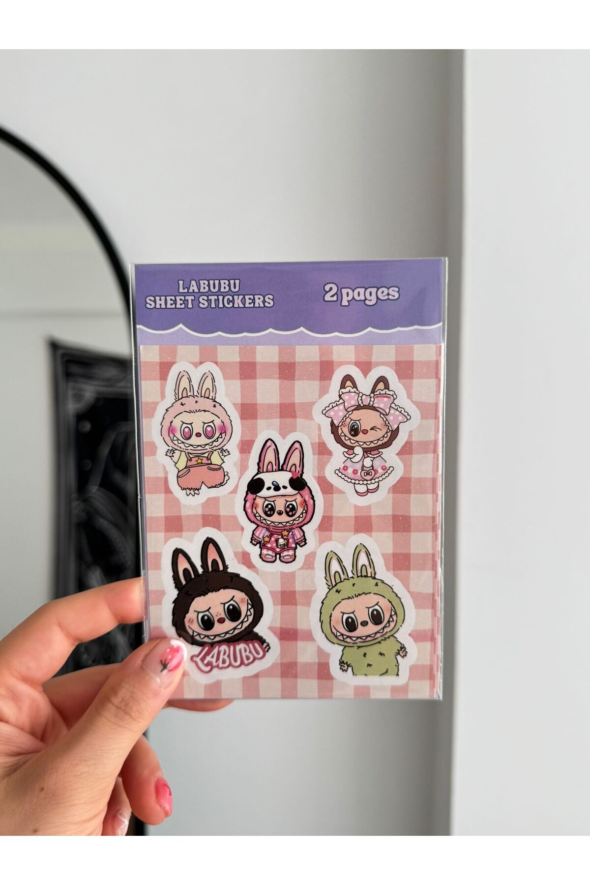 Planet Butik Labubu Sheet 2li Sayfa Sticker
