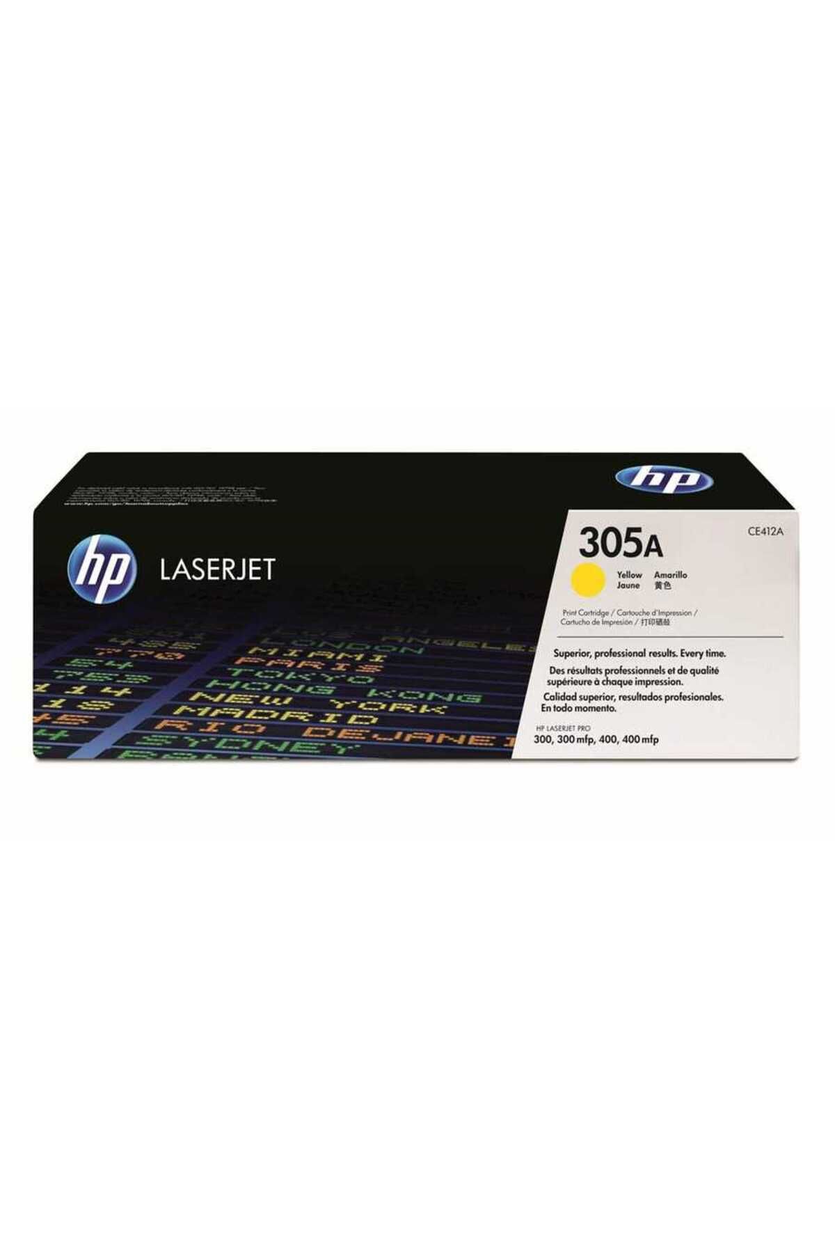 HP 305A - CE412A sarı TONER