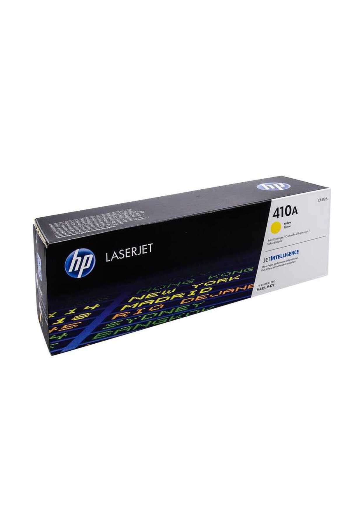 HP 410A - CF412A sarı TONER