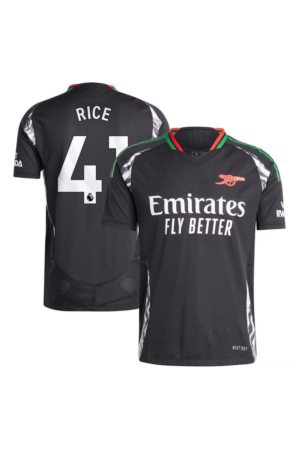 kombinezyum 2024-25 ARSENALL #41 Declan RİCE Deplasman Yetişkin Forması (BLACK)