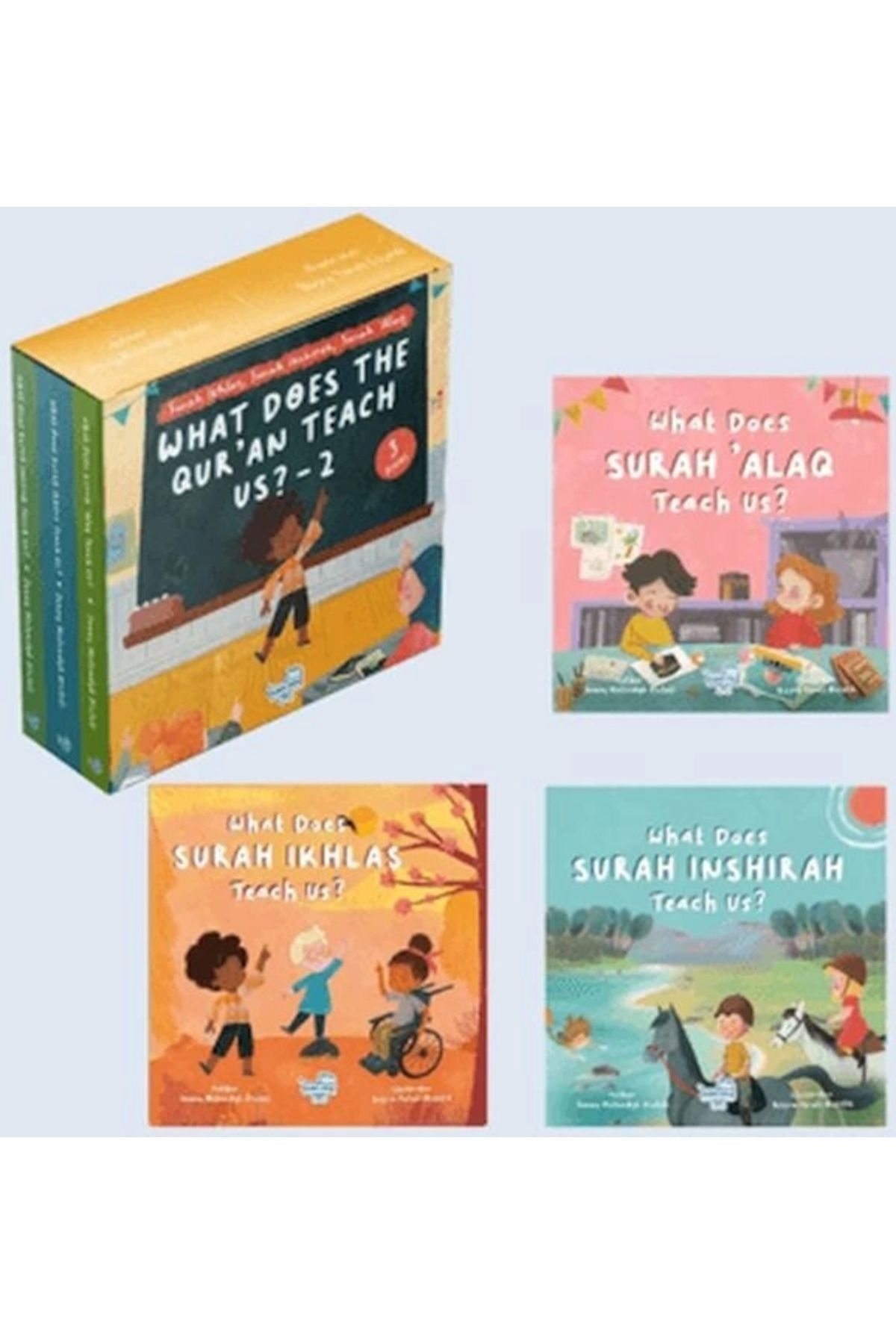 Puset Kitap What Does The Qur’an Teach Us?-2 İngilizce Mini Meal Seti 2 (3 Kitap)