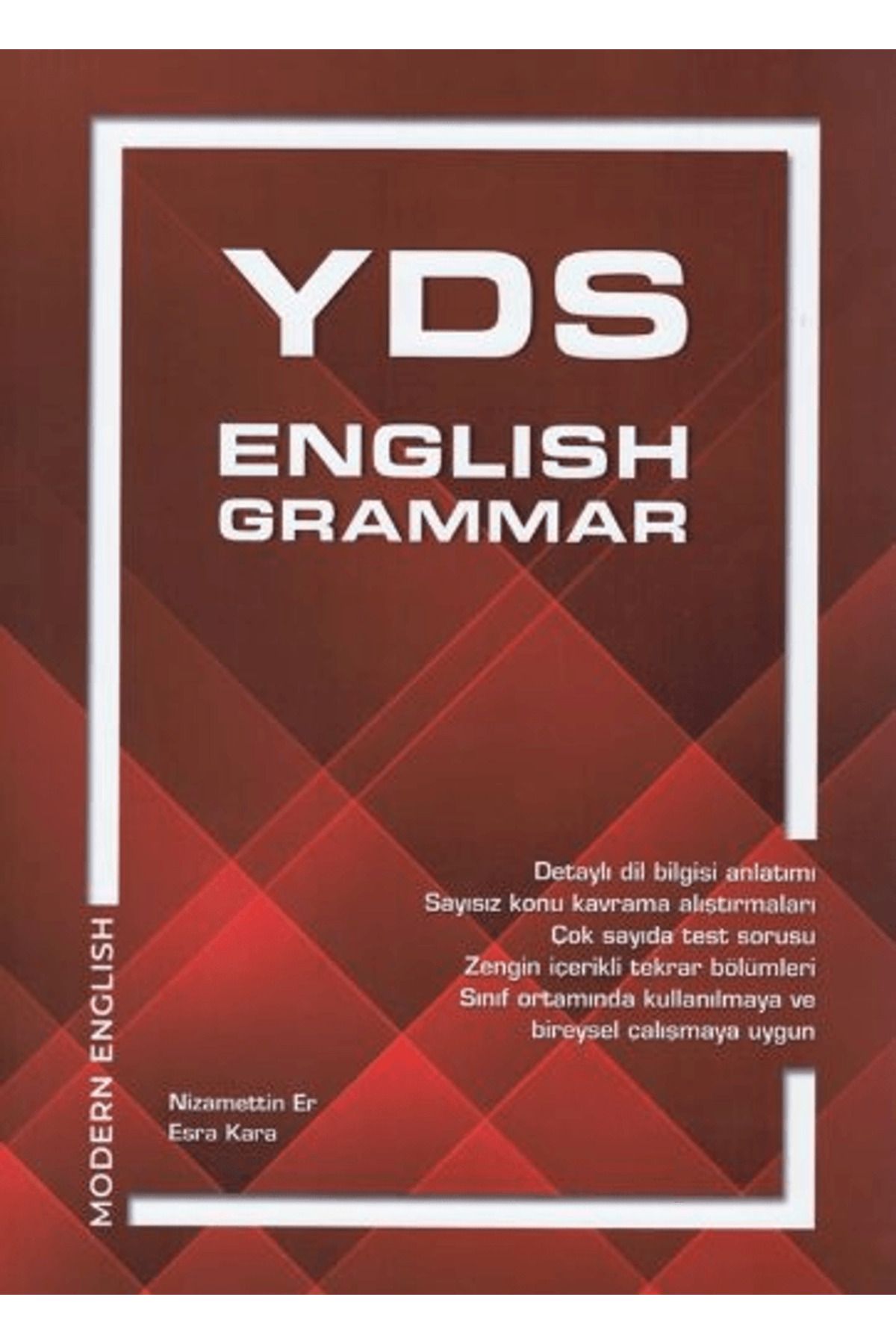 Modern English YDS English Grammar / Nizamettin Er / Modern English / 9786258290769