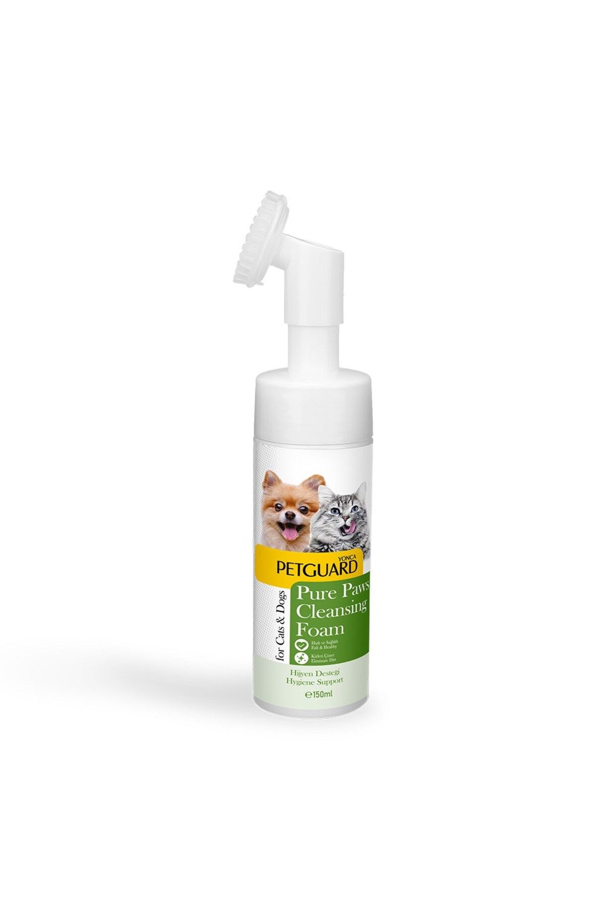 Petguard Kedi Köpek Pati Temizleme Köpüğü 150 ML