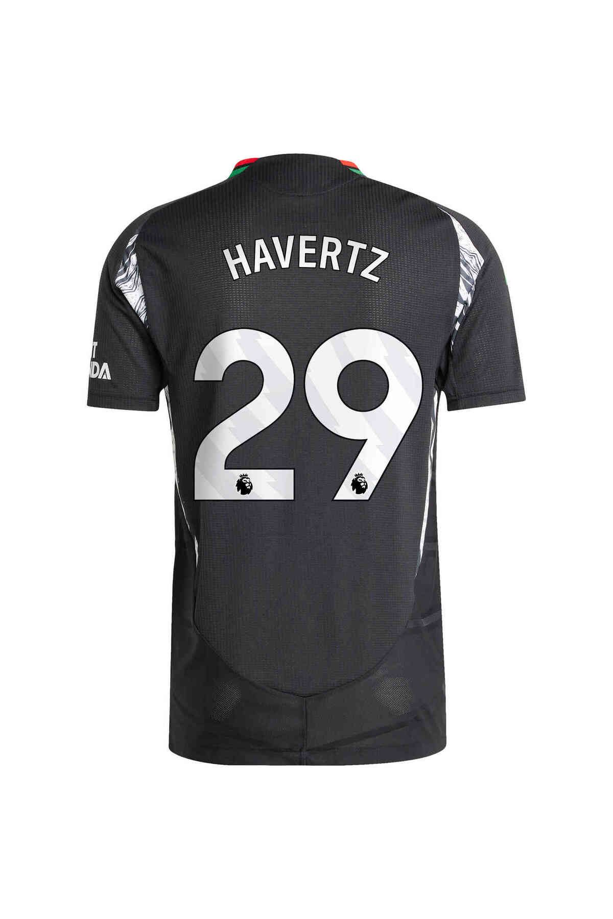 kombinezyum 2024-25 ARSENALL #29 KAİ HAVERTZ Deplasman Yetişkin Forması (BLACK)